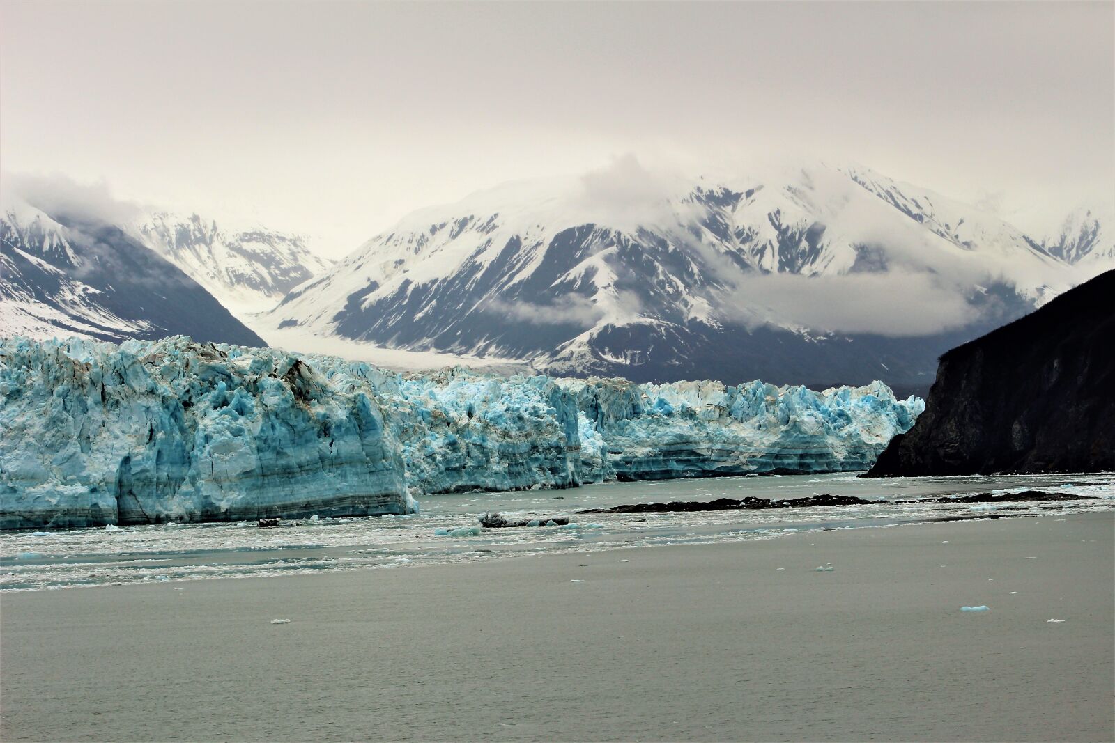 Canon EOS 100D (EOS Rebel SL1 / EOS Kiss X7) sample photo. Alaska, glacier, mountains photography