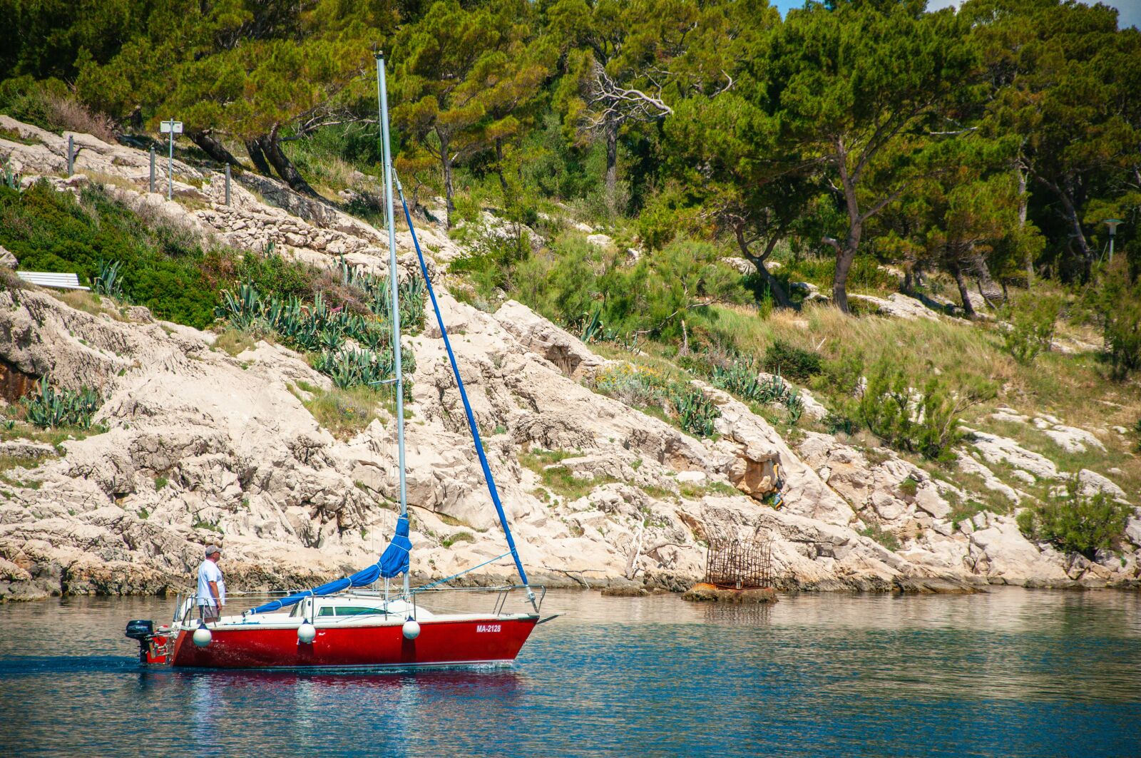 Nikon D90 sample photo. Sea, landscape, dalmatia photography