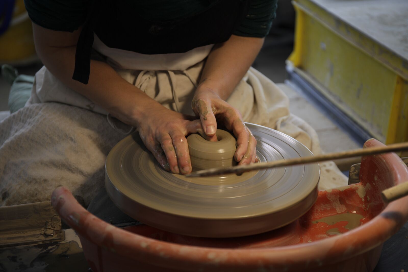 Canon EOS 5D Mark II sample photo. Ceramic, workshop, craft photography