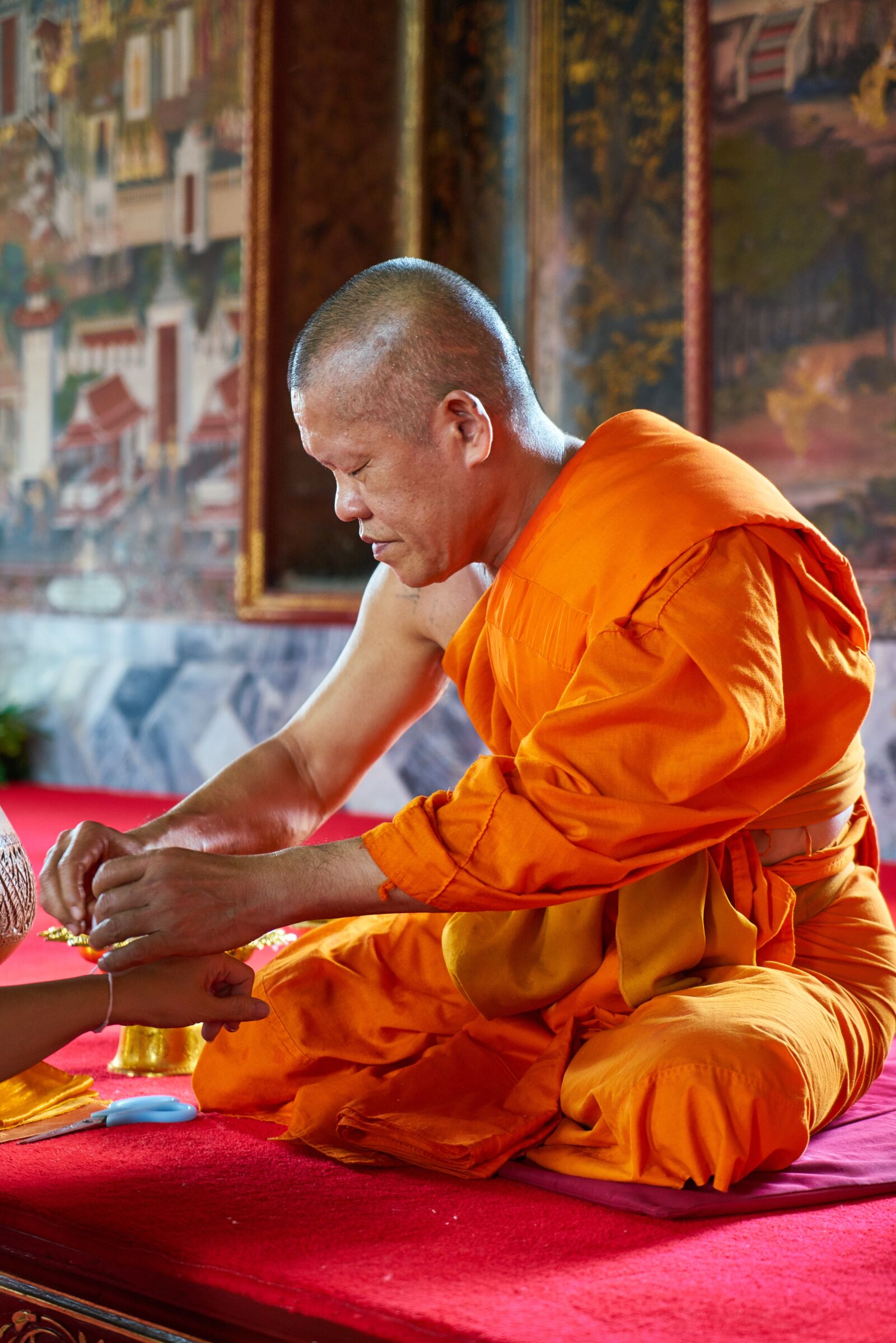 Sony a7R II sample photo. Buddhist, buddhism, priest photography