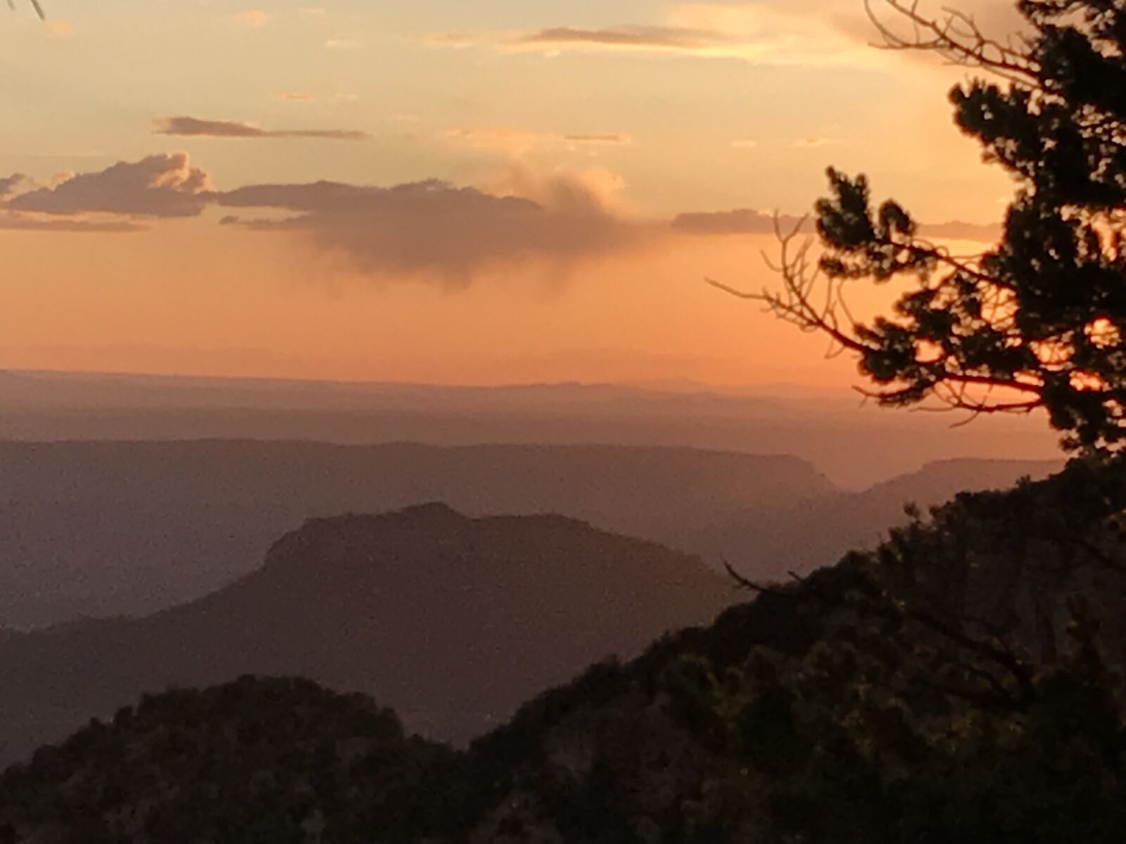 iPhone 7 back camera 3.99mm f/1.8 sample photo. Sunset, grand canyon, beauty photography