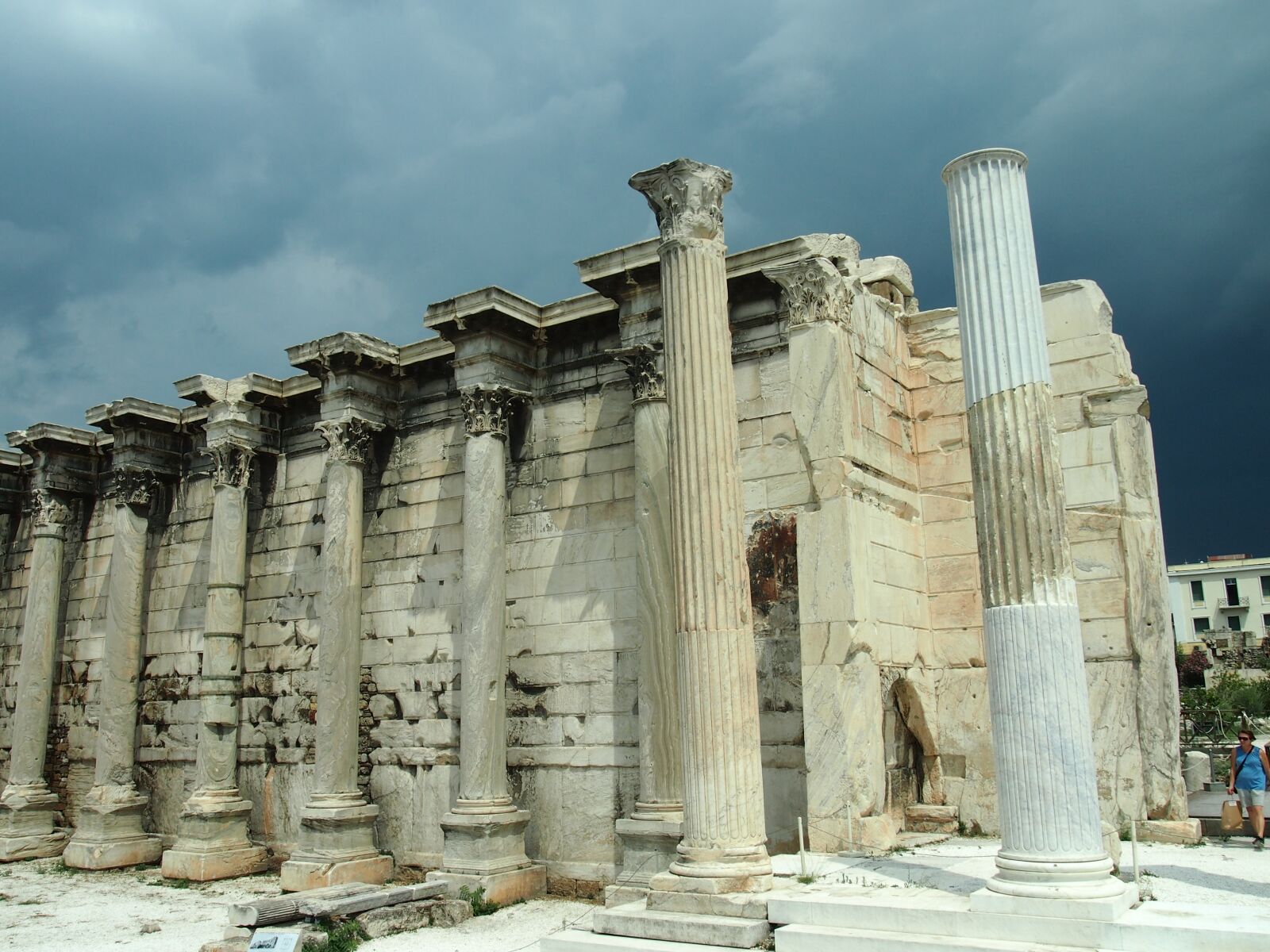 Olympus PEN E-PL3 sample photo. Athens, greek, acropolis photography