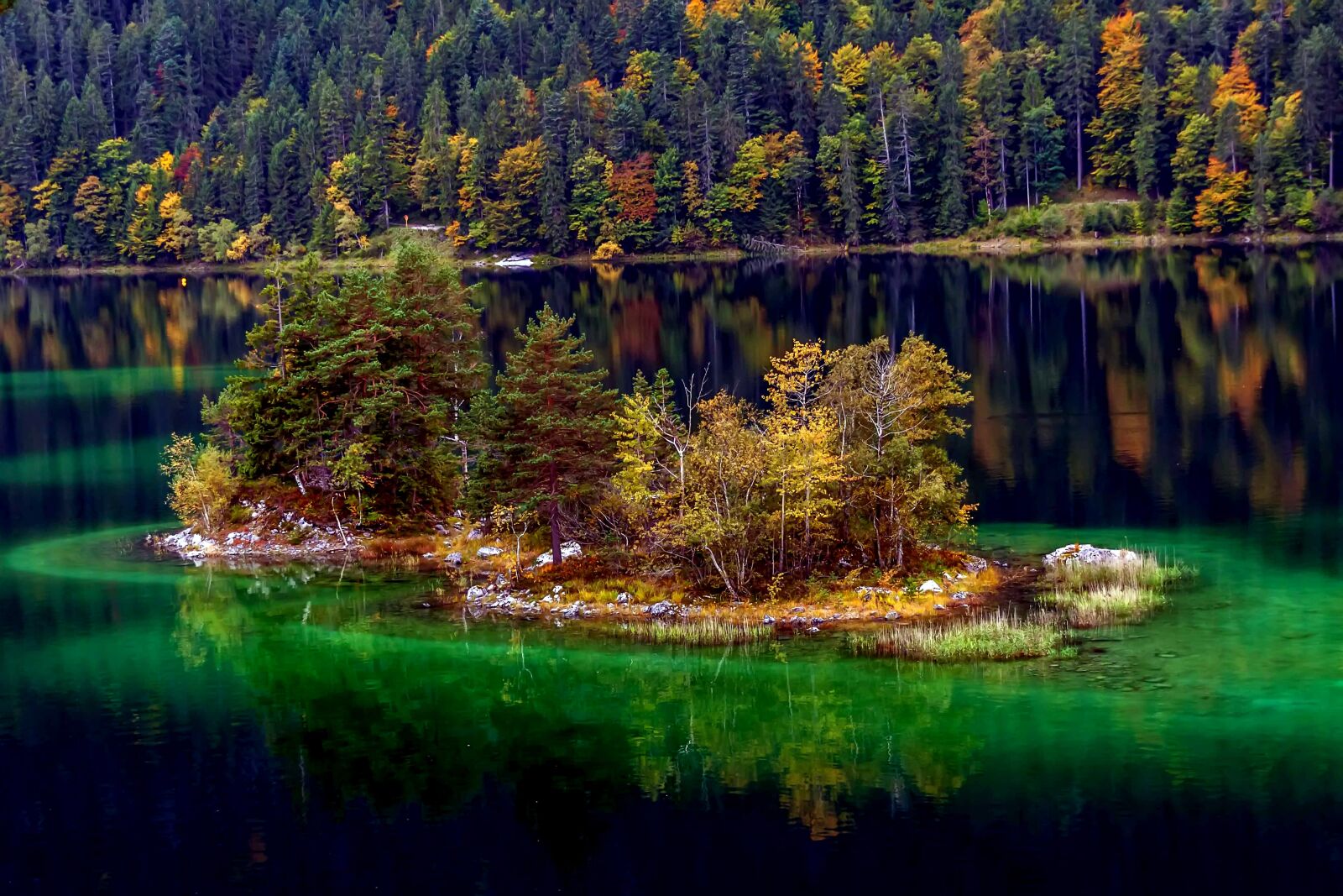 Canon EOS 50D sample photo. Germany, eibsee, color photography