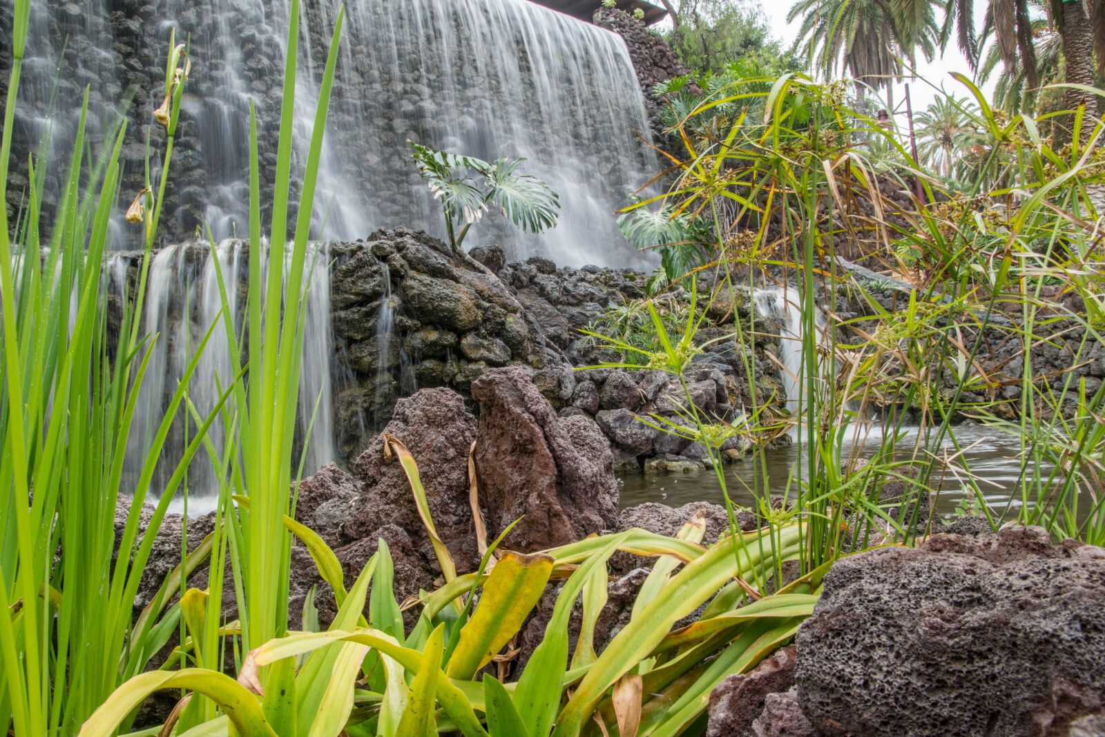 Nikon D5500 sample photo. Waterfall, fountain, water staircase photography