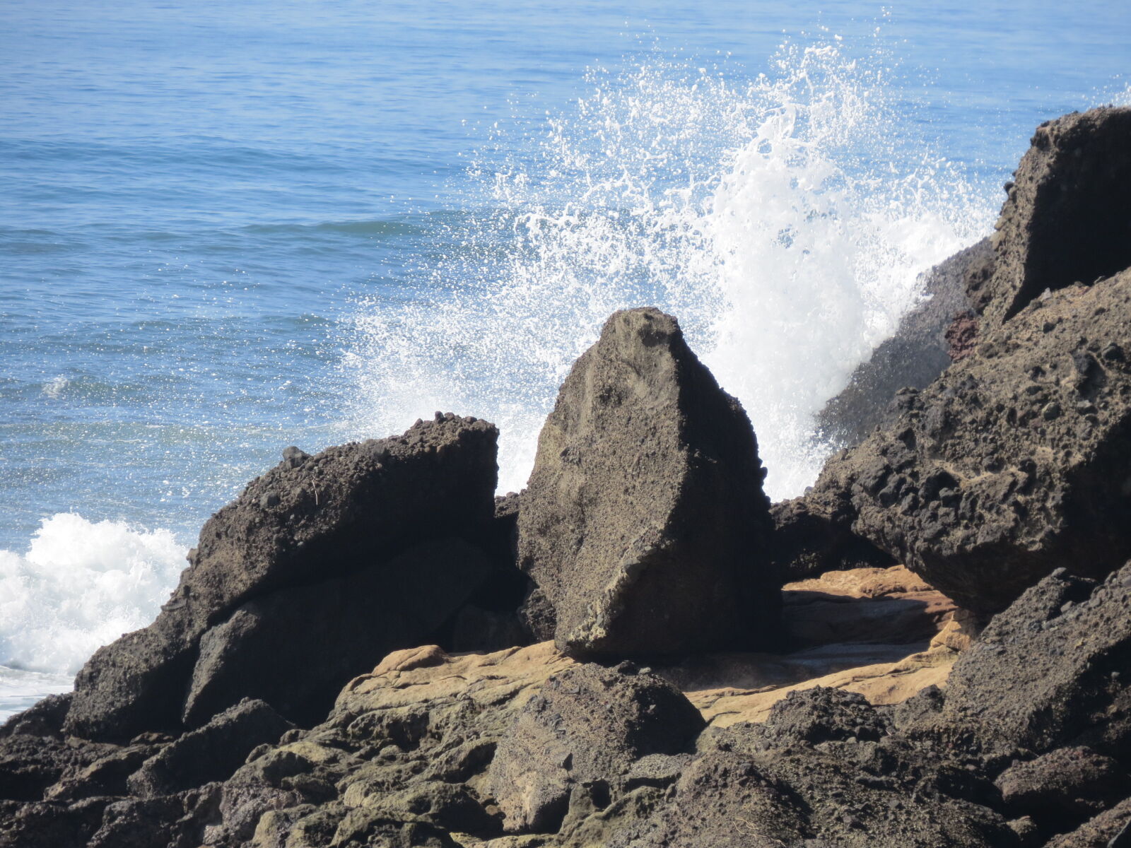 Canon PowerShot SX50 HS sample photo. Beach, blue, el, salvador photography
