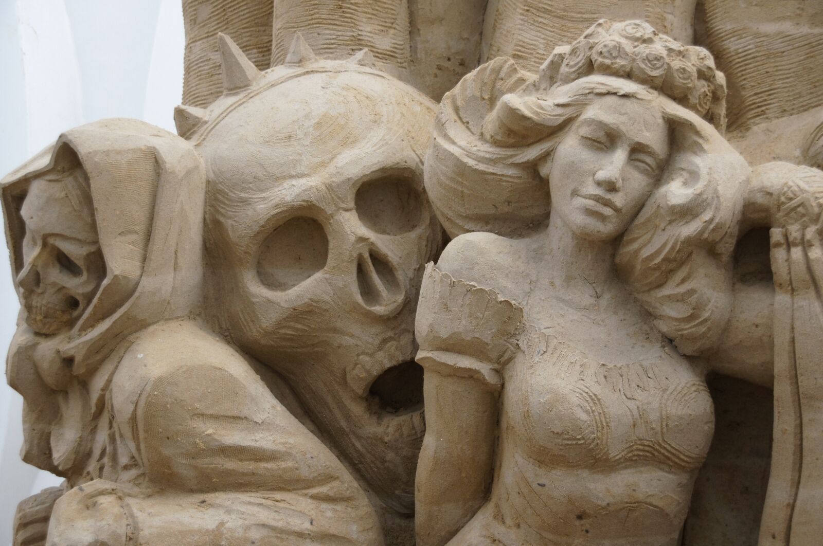 Sony Alpha DSLR-A580 sample photo. Sand sculptures, sand, sculpture photography