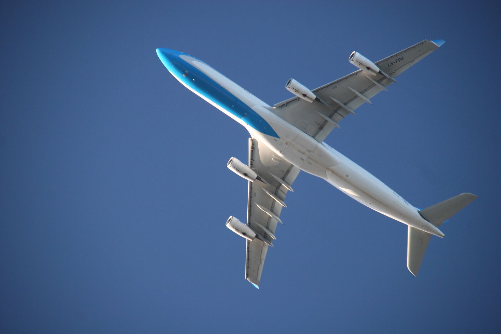 Canon EOS 20D sample photo. Aircraft, sky, blue photography