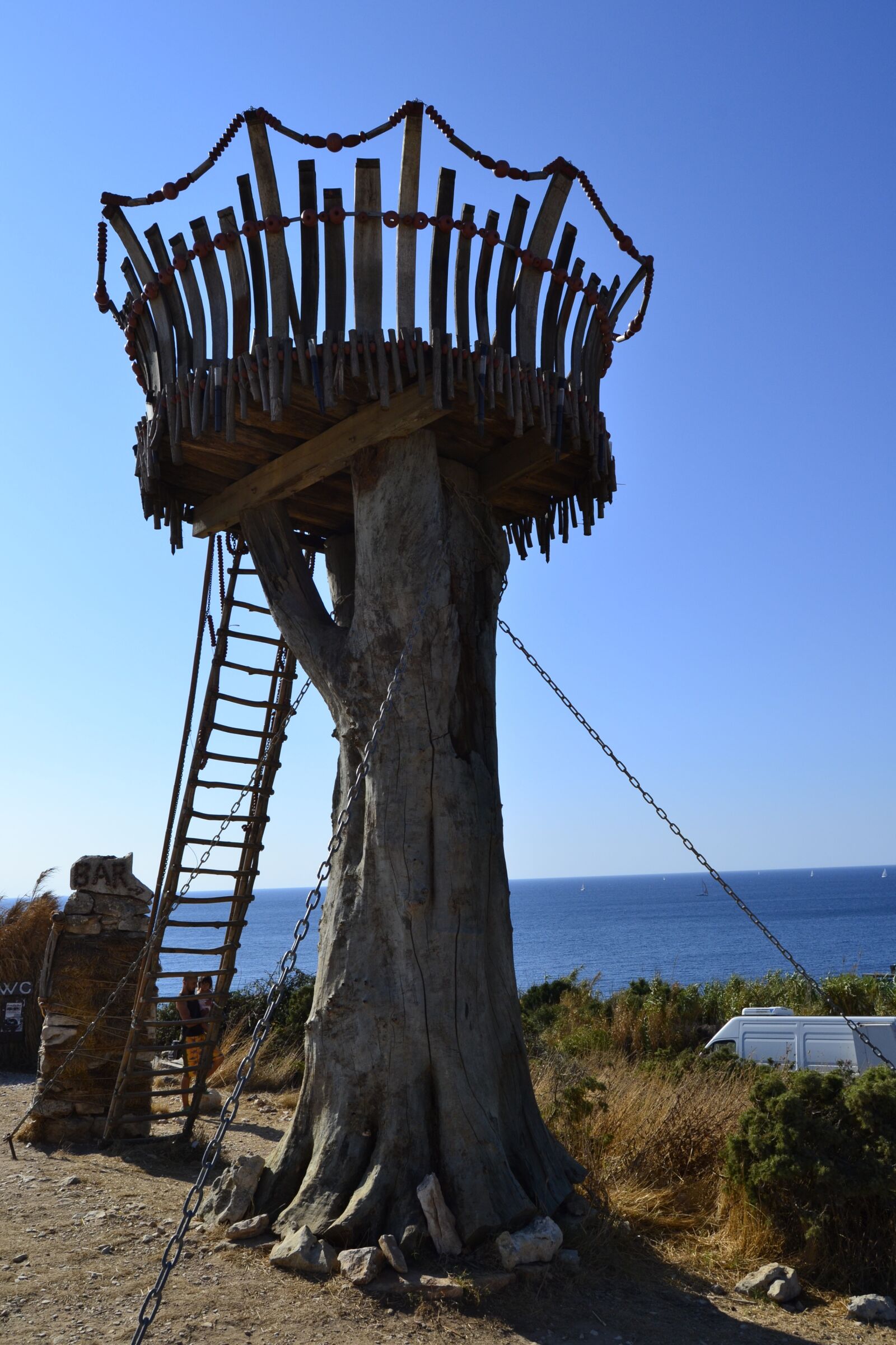 Nikon D3100 sample photo. Log, sea, croatia photography