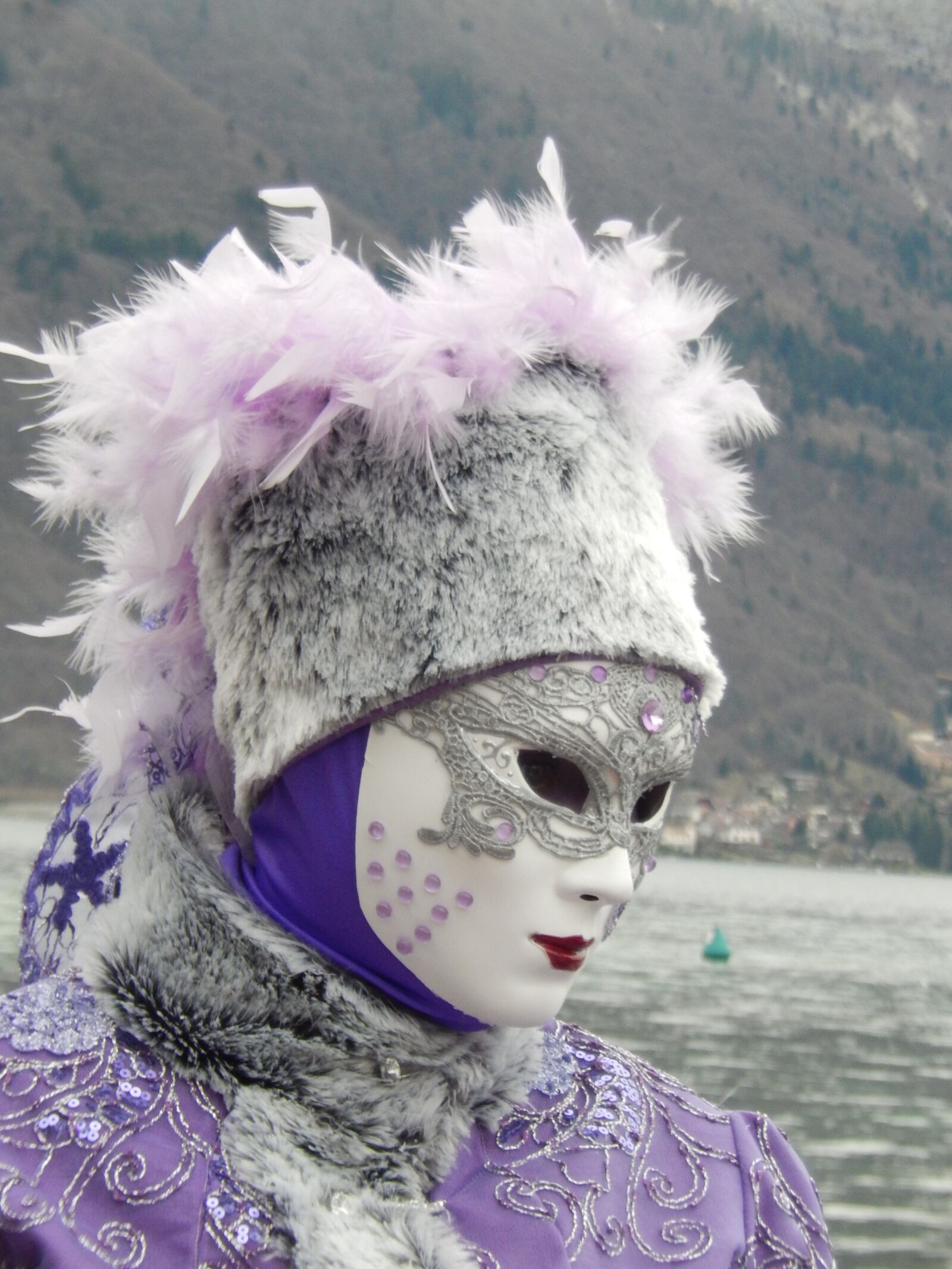 Nikon Coolpix S9500 sample photo. Carnival annecy, mask, disguise photography