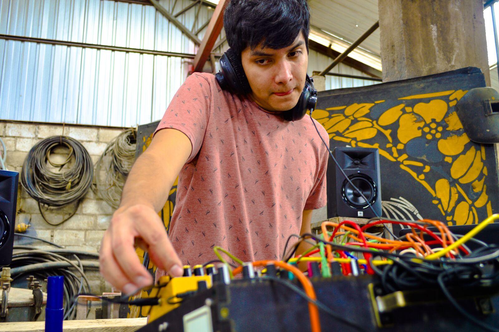 Nikon D3200 sample photo. Dj, music, sound photography