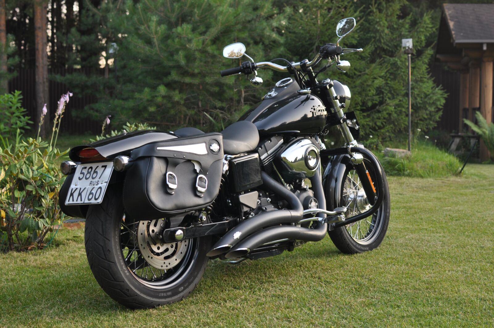 Nikon D90 sample photo. Harley davidson, street bob photography