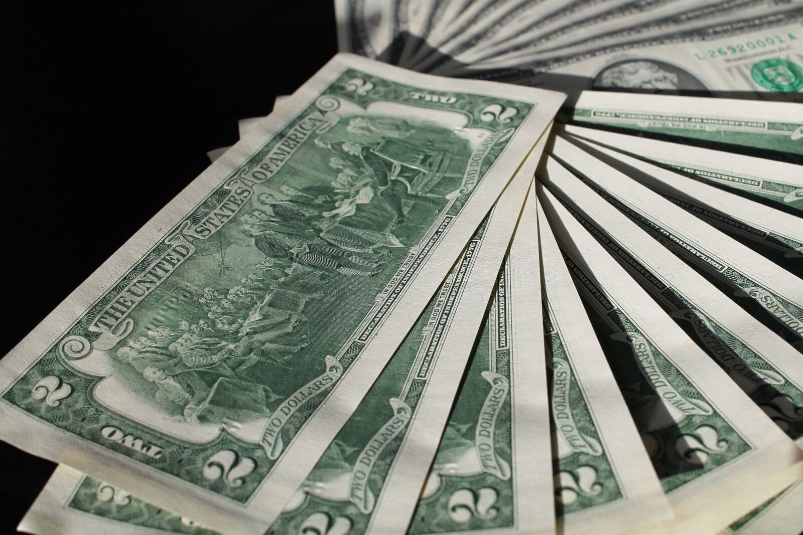 Canon EOS 1100D (EOS Rebel T3 / EOS Kiss X50) sample photo. Money, dollar, two photography