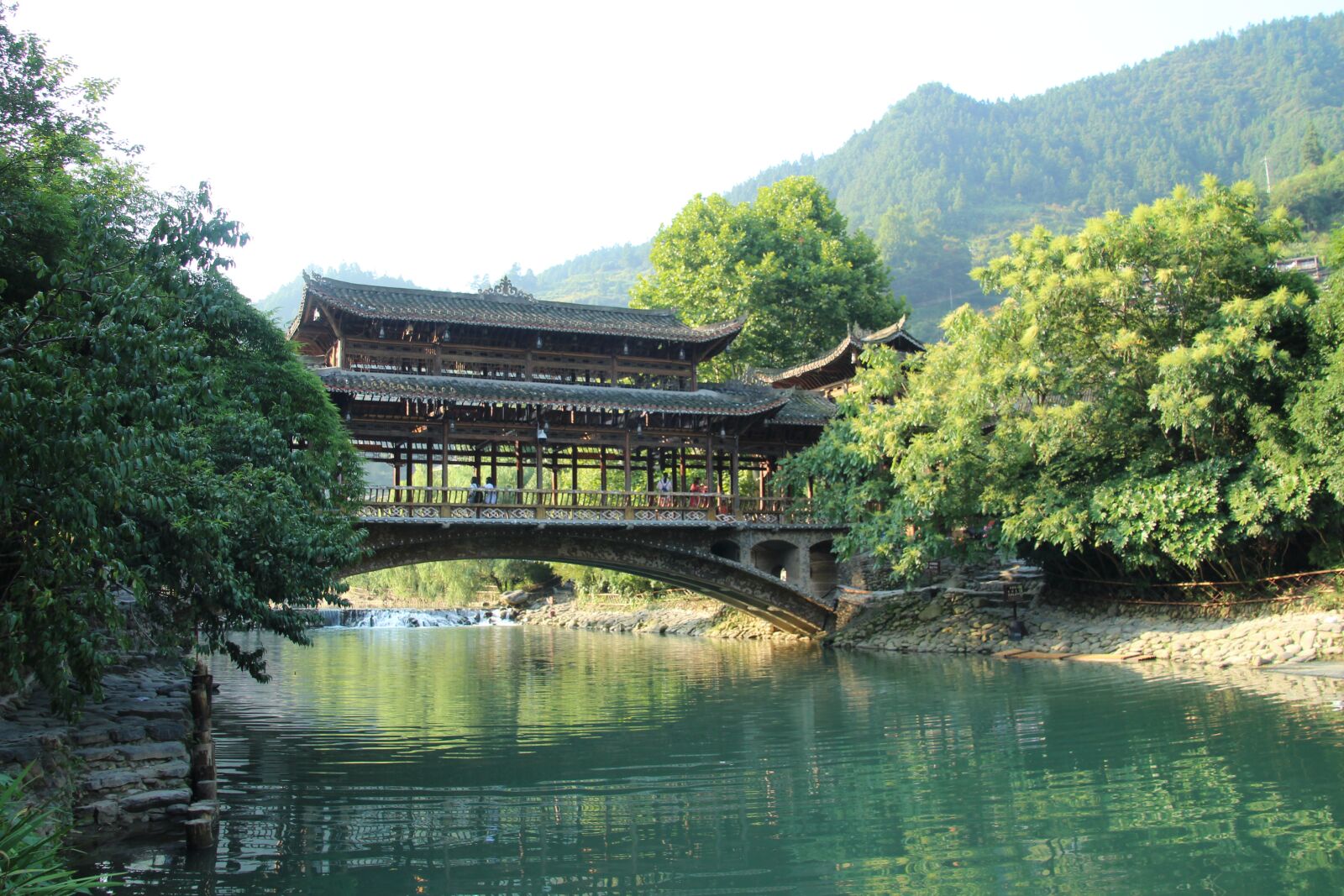 Canon EOS 700D (EOS Rebel T5i / EOS Kiss X7i) sample photo. Bridge, green plants, thousand photography