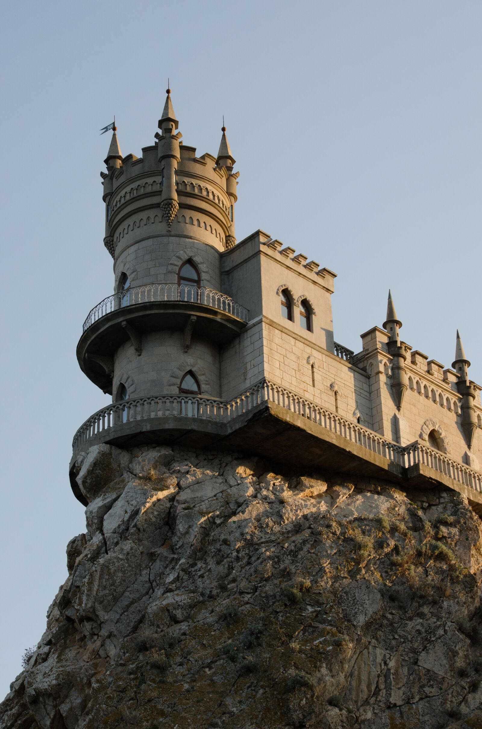 Nikon D7000 sample photo. Swallow's nest, crimea, rock photography