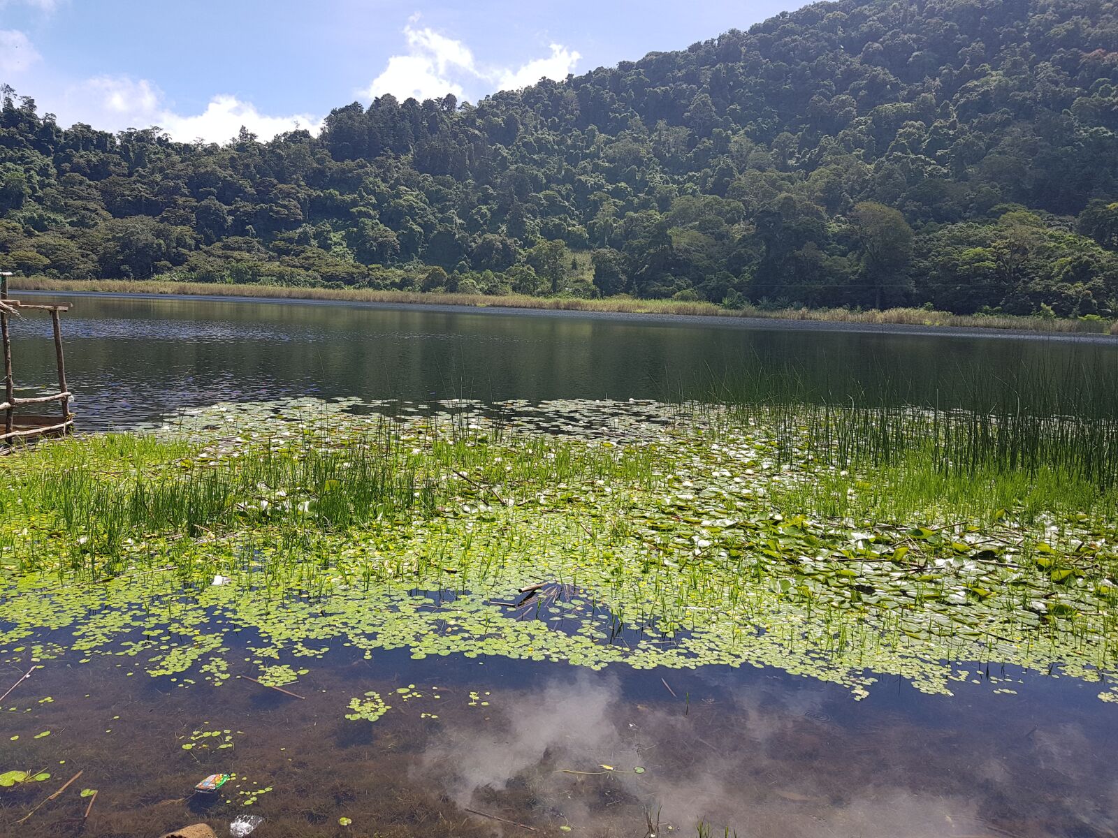 Samsung Galaxy S8+ sample photo. Landscape, el salvador, lake photography