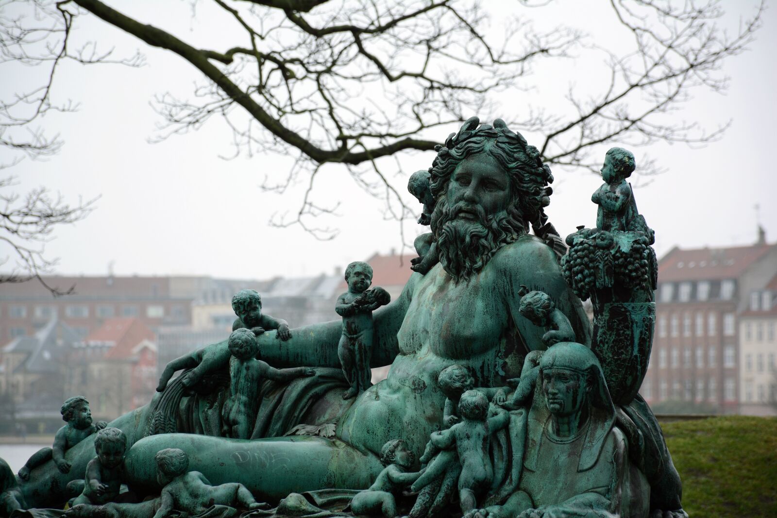 Nikon D7100 sample photo. Copenhagen, statue, sculpture photography