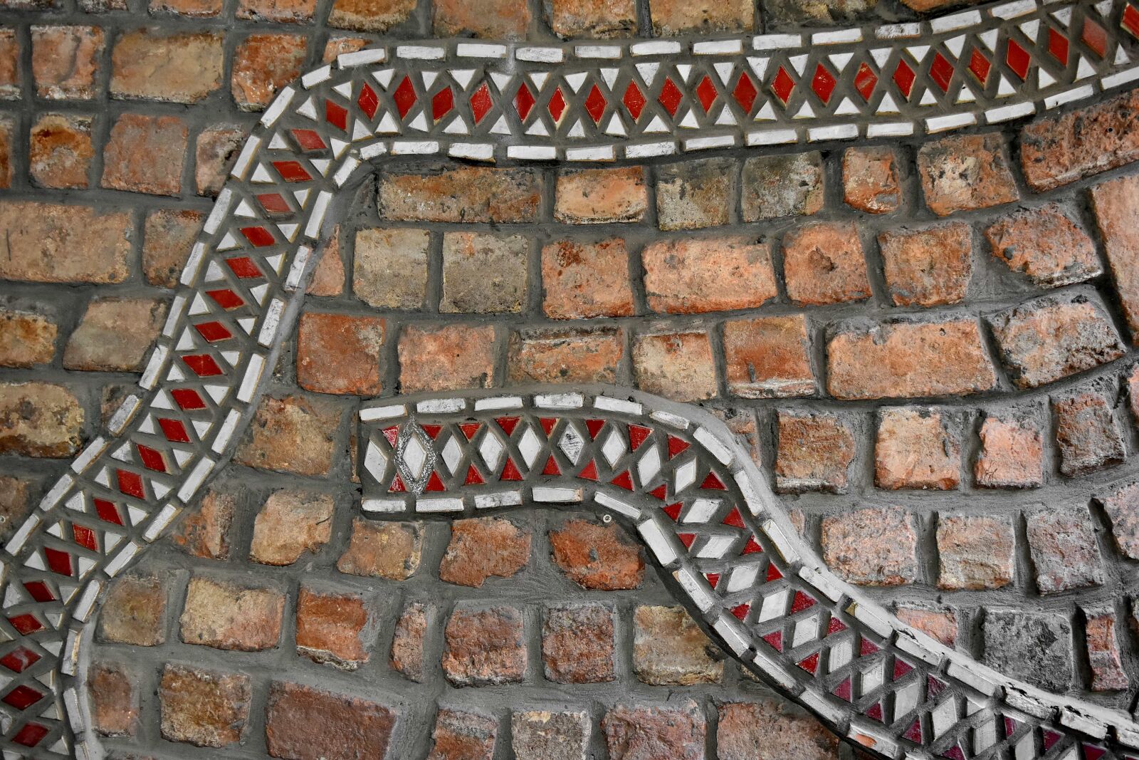 Nikon D5500 sample photo. Ornament, tile, brick, mosaic photography