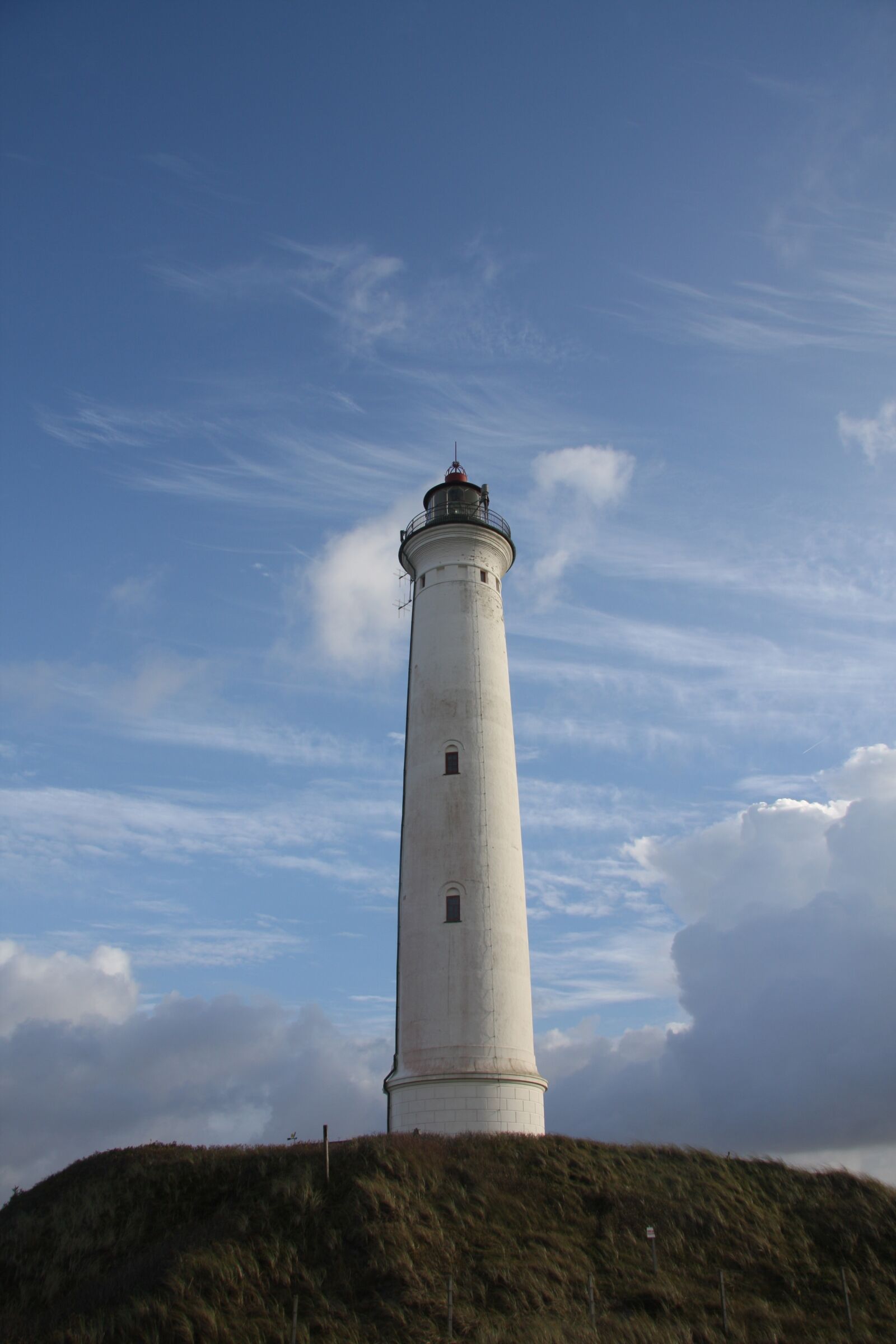 Canon EOS 40D sample photo. Lighthouse, denmark, north sea photography