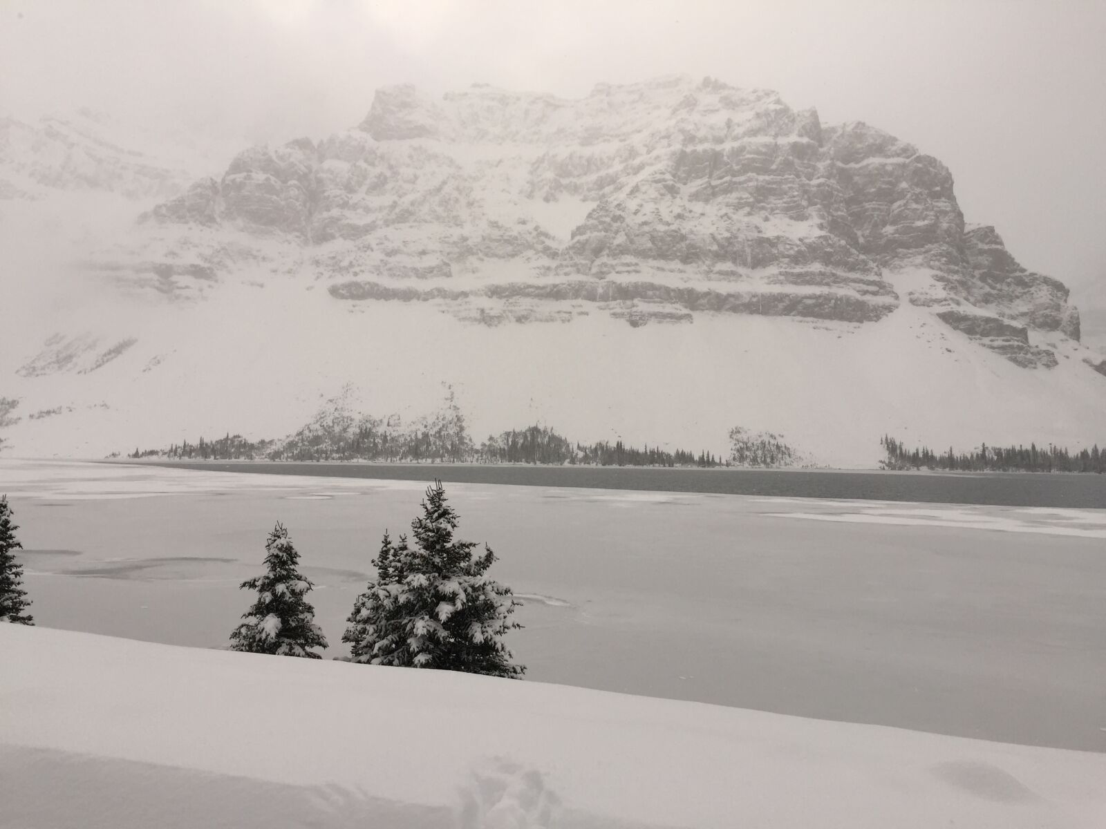 Apple iPhone 6 Plus sample photo. Snowy, mountain photography