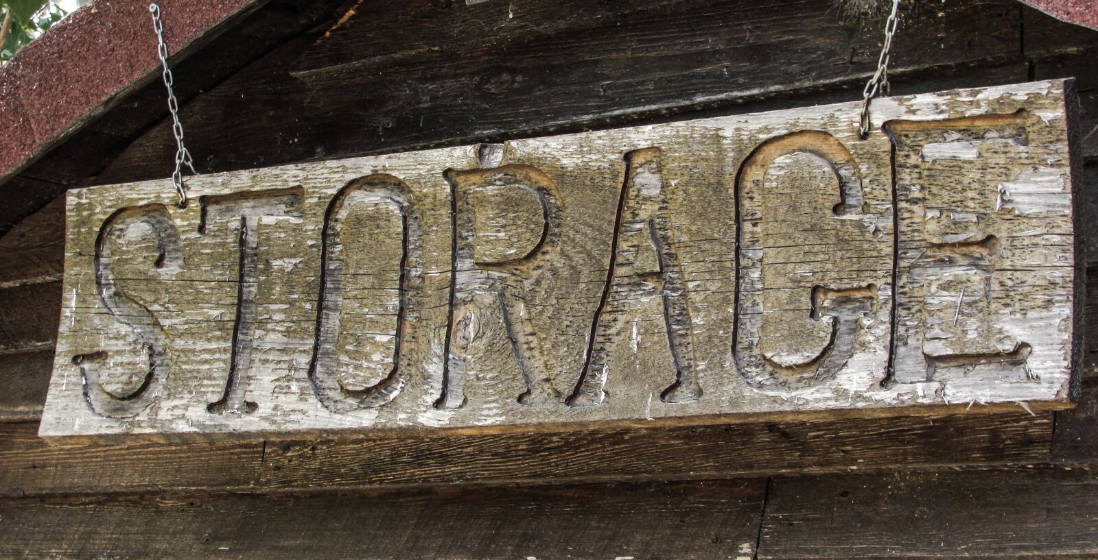 Canon PowerShot SX400 IS sample photo. Storage, sign, wooden photography