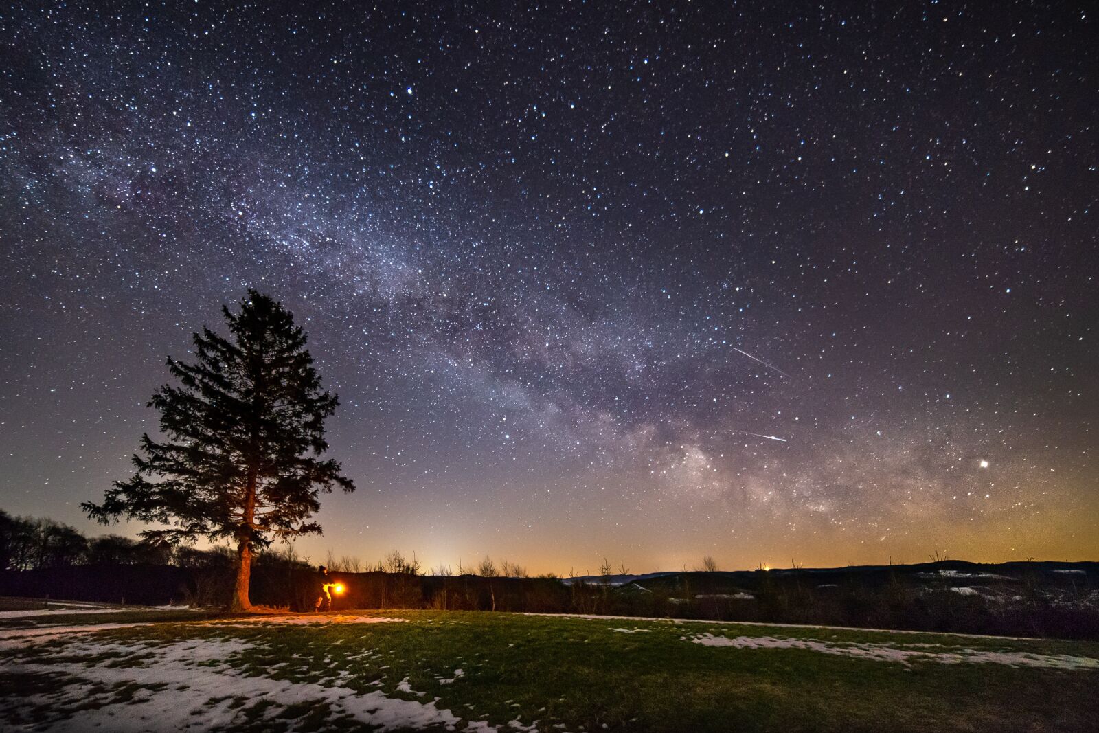 Nikon D600 sample photo. Milky way, night, alone photography