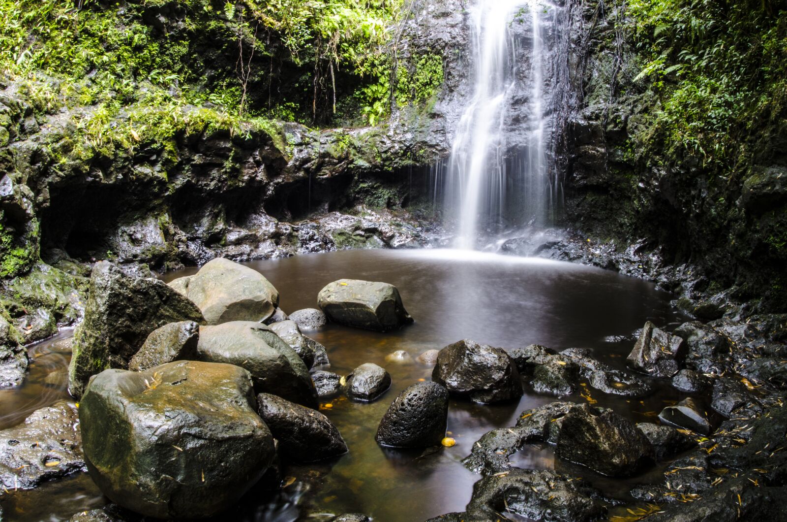 Nikon D5100 sample photo. Waterfall, nature, hike photography