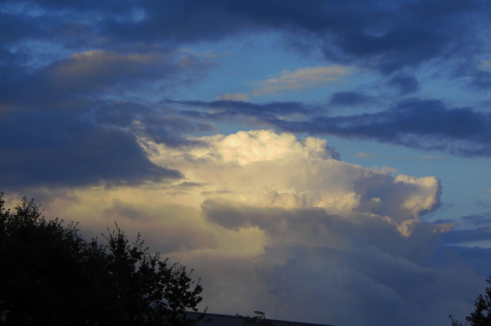 CASIO EX-Z1200 sample photo. Clouds, sky, white photography