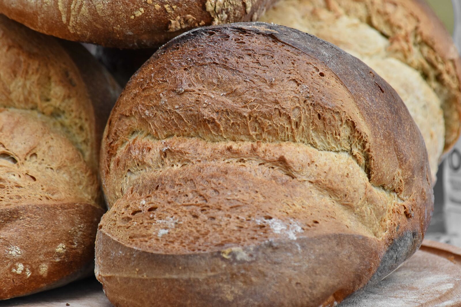 Nikon D5500 sample photo. Baked goods, barley, bread photography