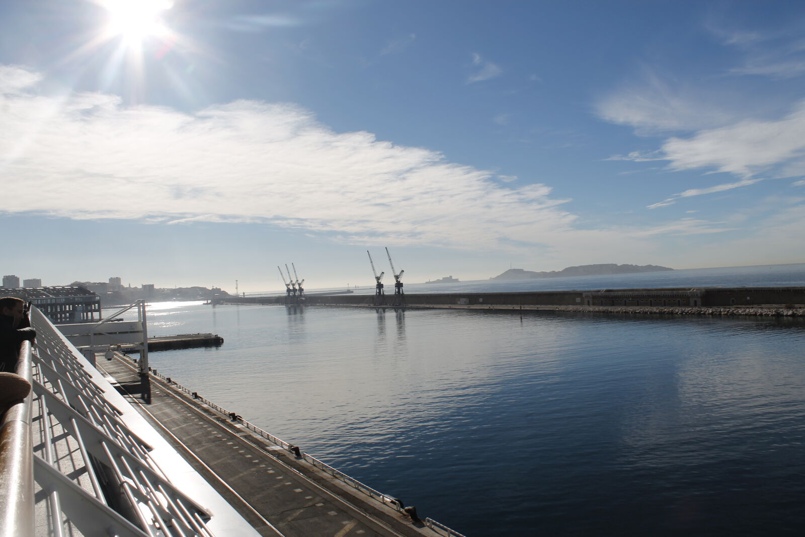 Canon EOS 1100D (EOS Rebel T3 / EOS Kiss X50) sample photo. Clouds, harbor, marseille, panorama photography