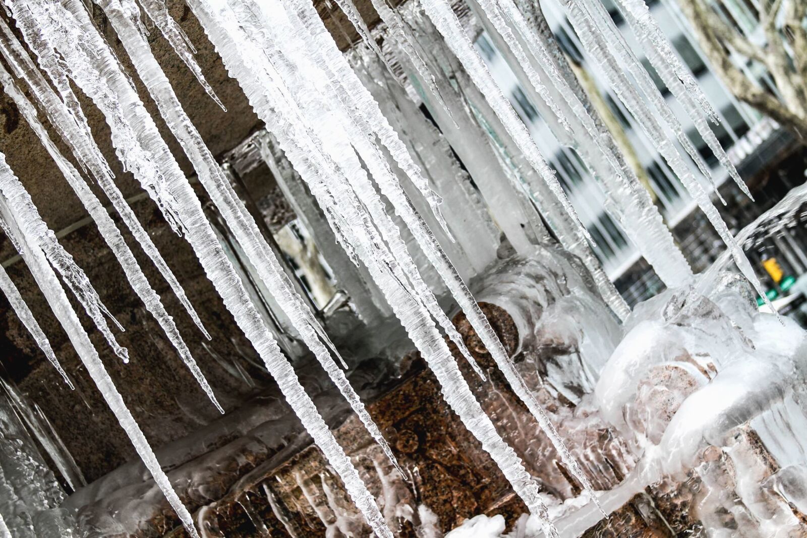 Canon EOS 7D sample photo. Ice, water, cold, winter photography