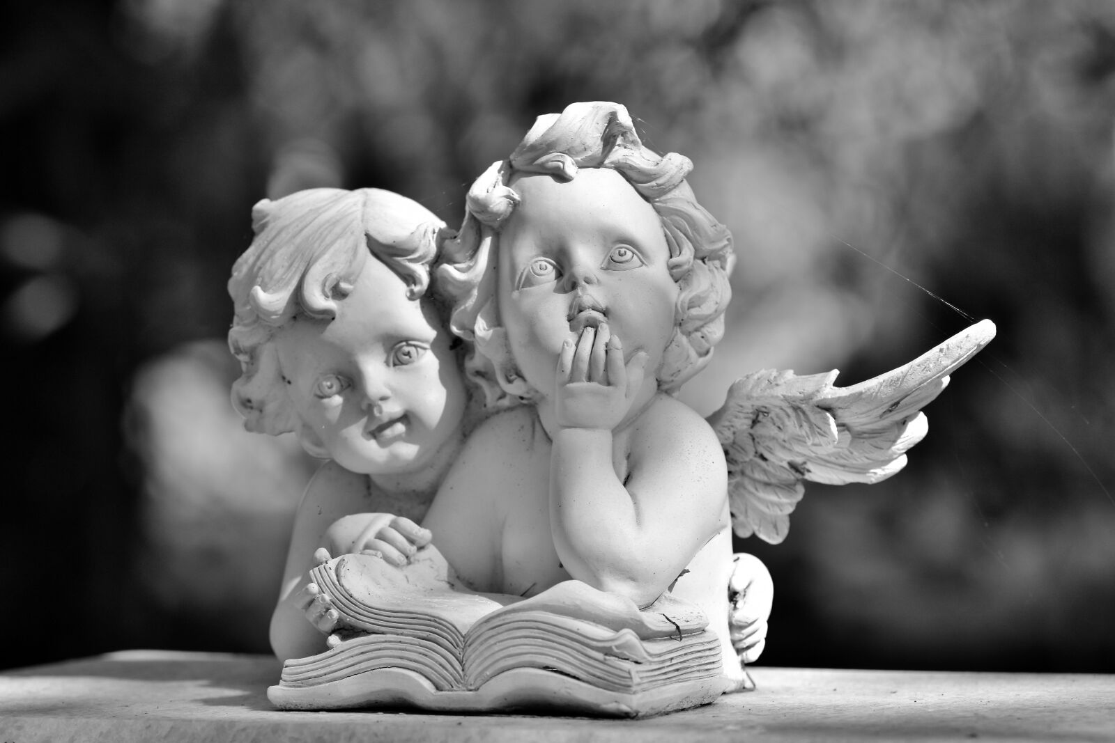 Nikon D7200 sample photo. Angel, angel figure, sculpture photography