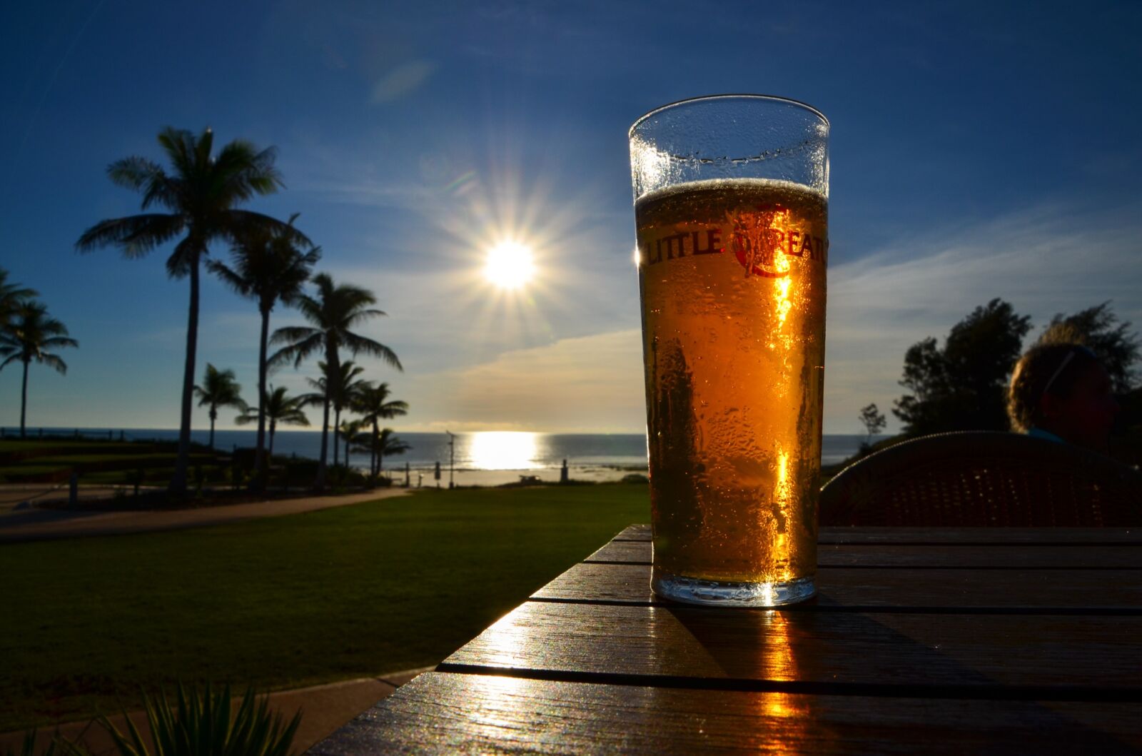 Nikon D5100 sample photo. Sunset, sunlight, beer photography