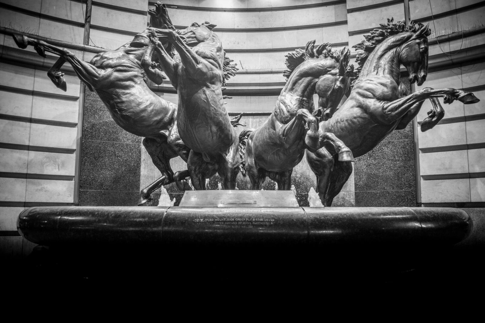 Nikon D600 sample photo. Statue, horses, sculpture photography