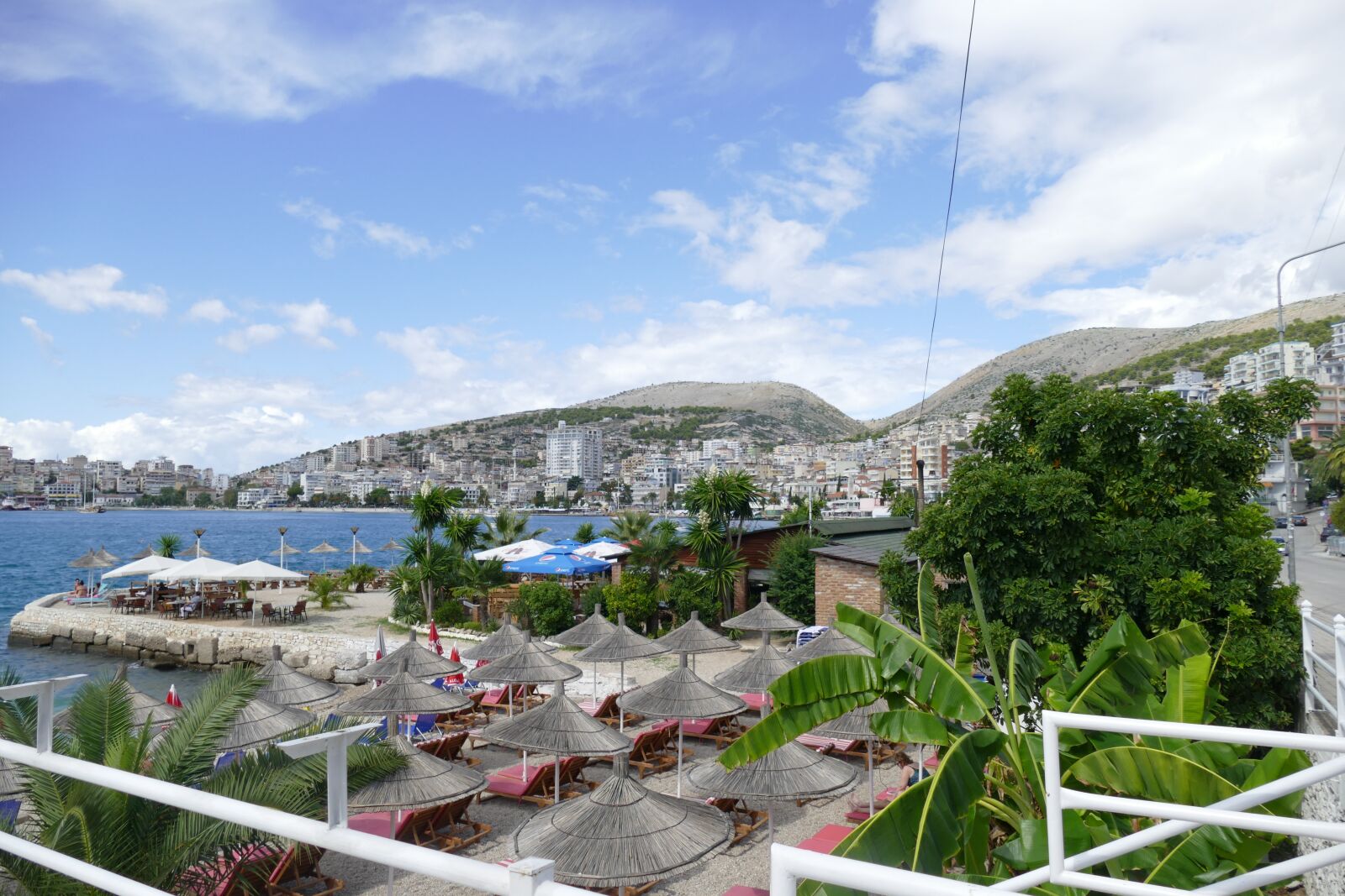 Panasonic Lumix DMC-FZ1000 sample photo. Saranda, albania, beach photography