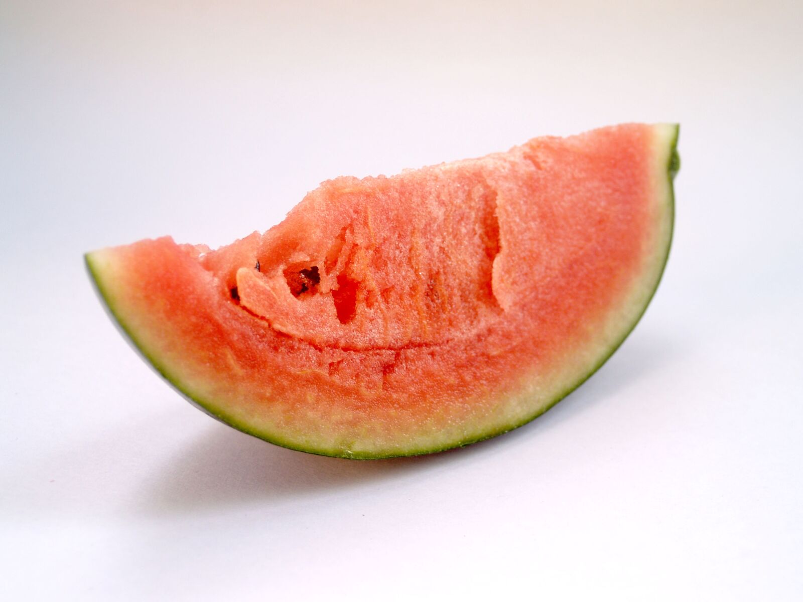 Olympus E-300 (EVOLT E-300) sample photo. Watermelon, slice, isolated photography
