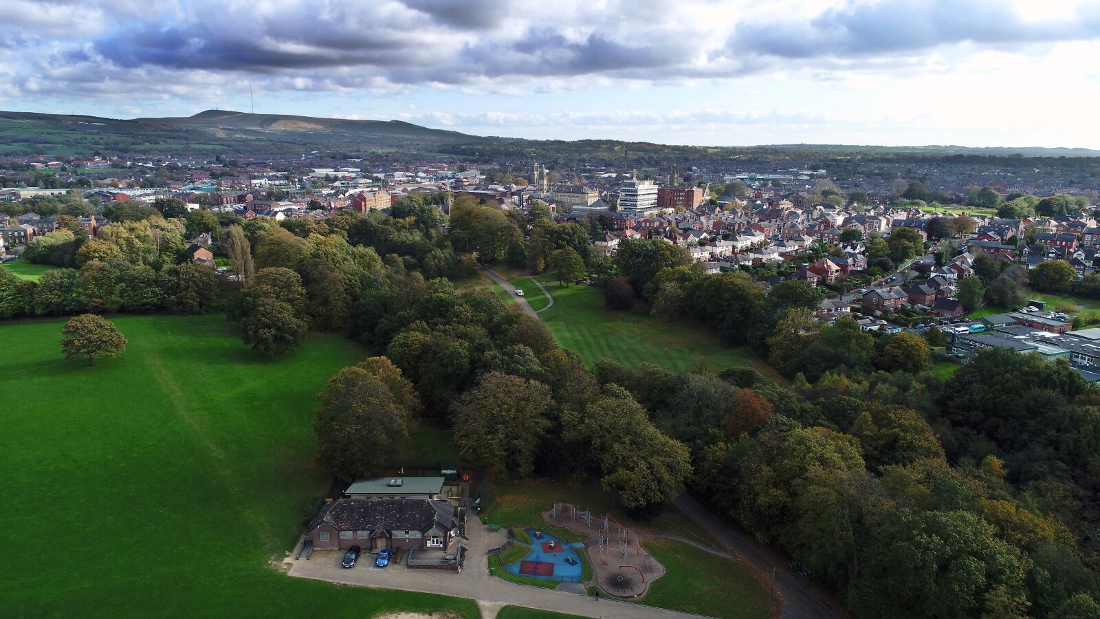 DJI FC6310 sample photo. Chorley, lancashire, england photography