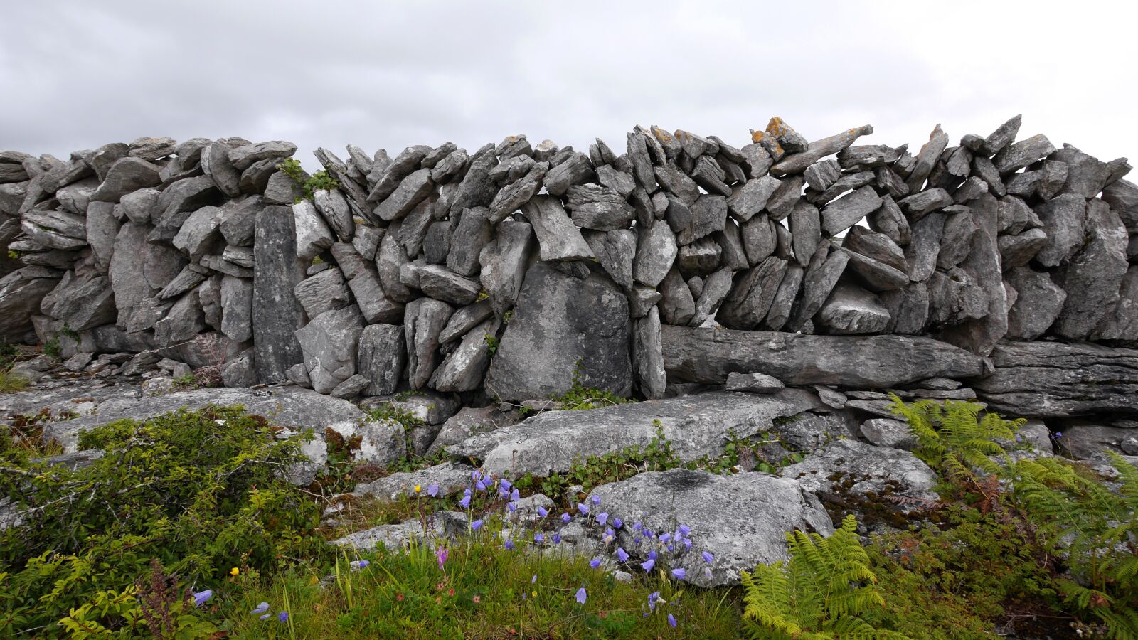 Panasonic Lumix DMC-GH3 sample photo. Ireland, stone wall, stacked photography