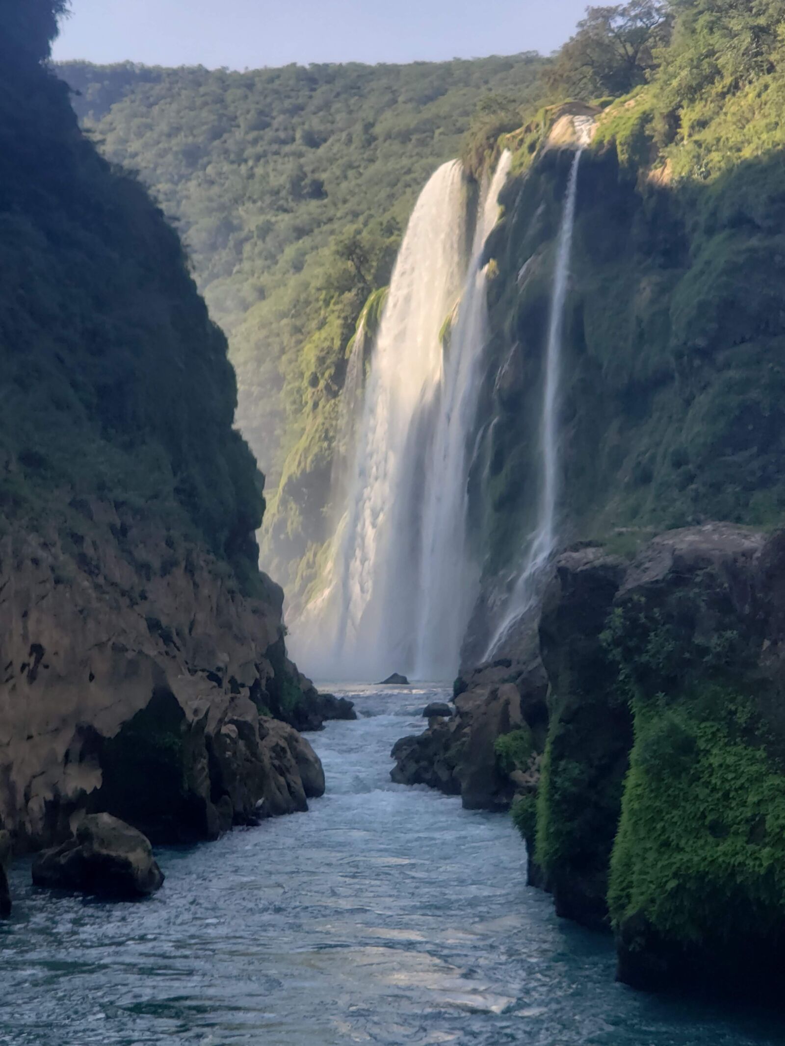 Samsung Galaxy S9+ sample photo. Waterfall, nature, water photography