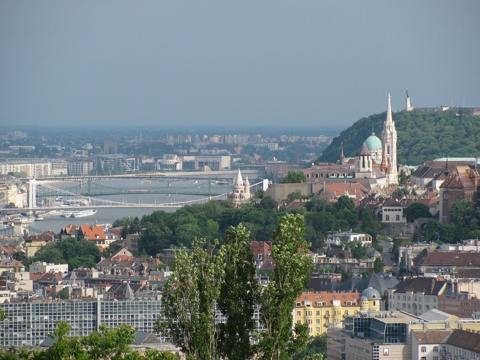 Canon PowerShot SX110 IS sample photo. Budapest, panorama, bridges photography