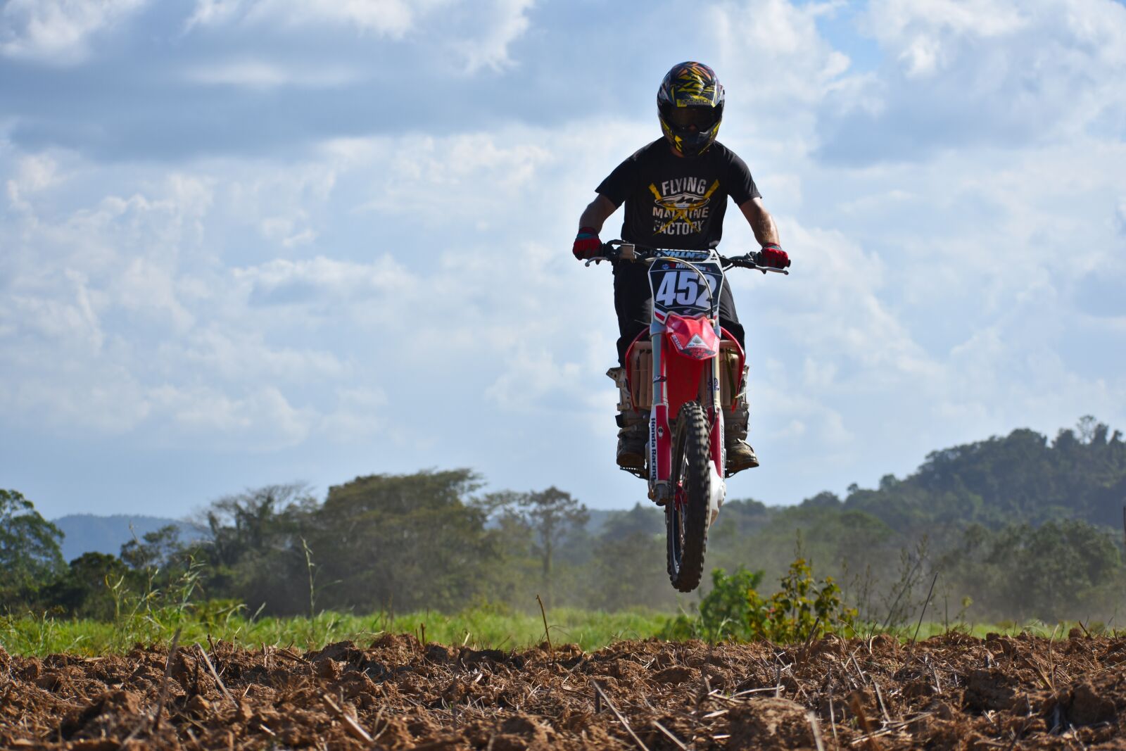 Nikon D7200 sample photo. Motocross, jump, airborne photography