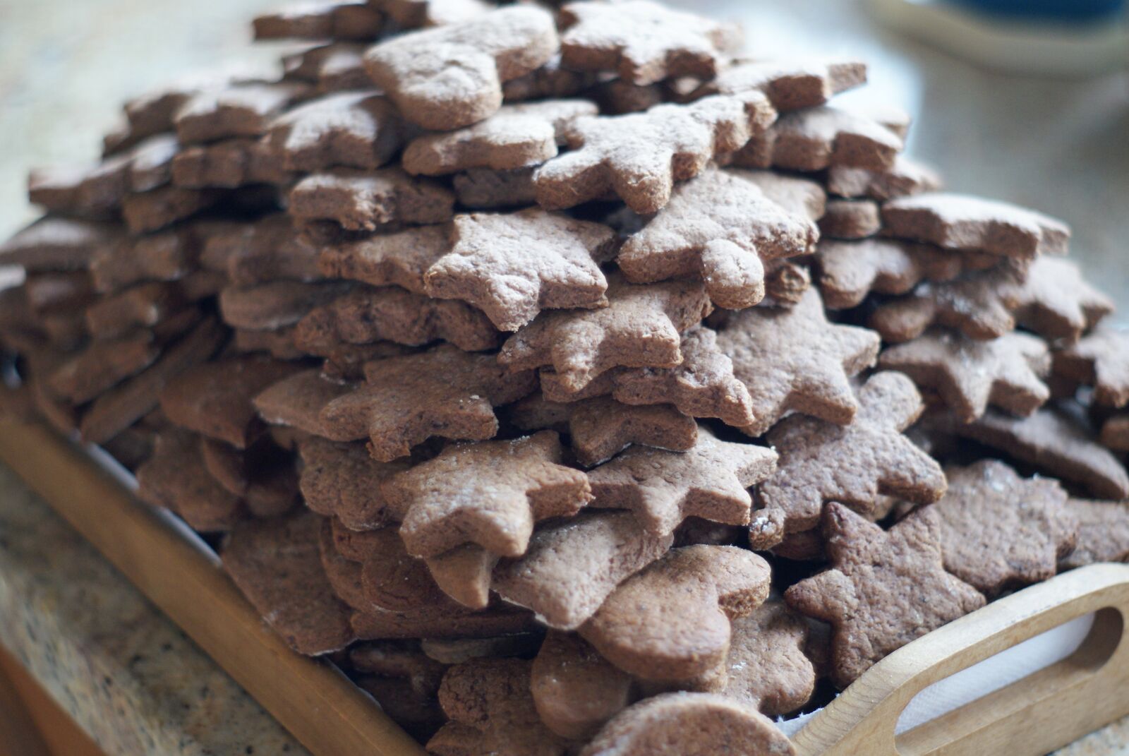 Sony Alpha DSLR-A300 sample photo. Gingerbread, burning, christmas photography