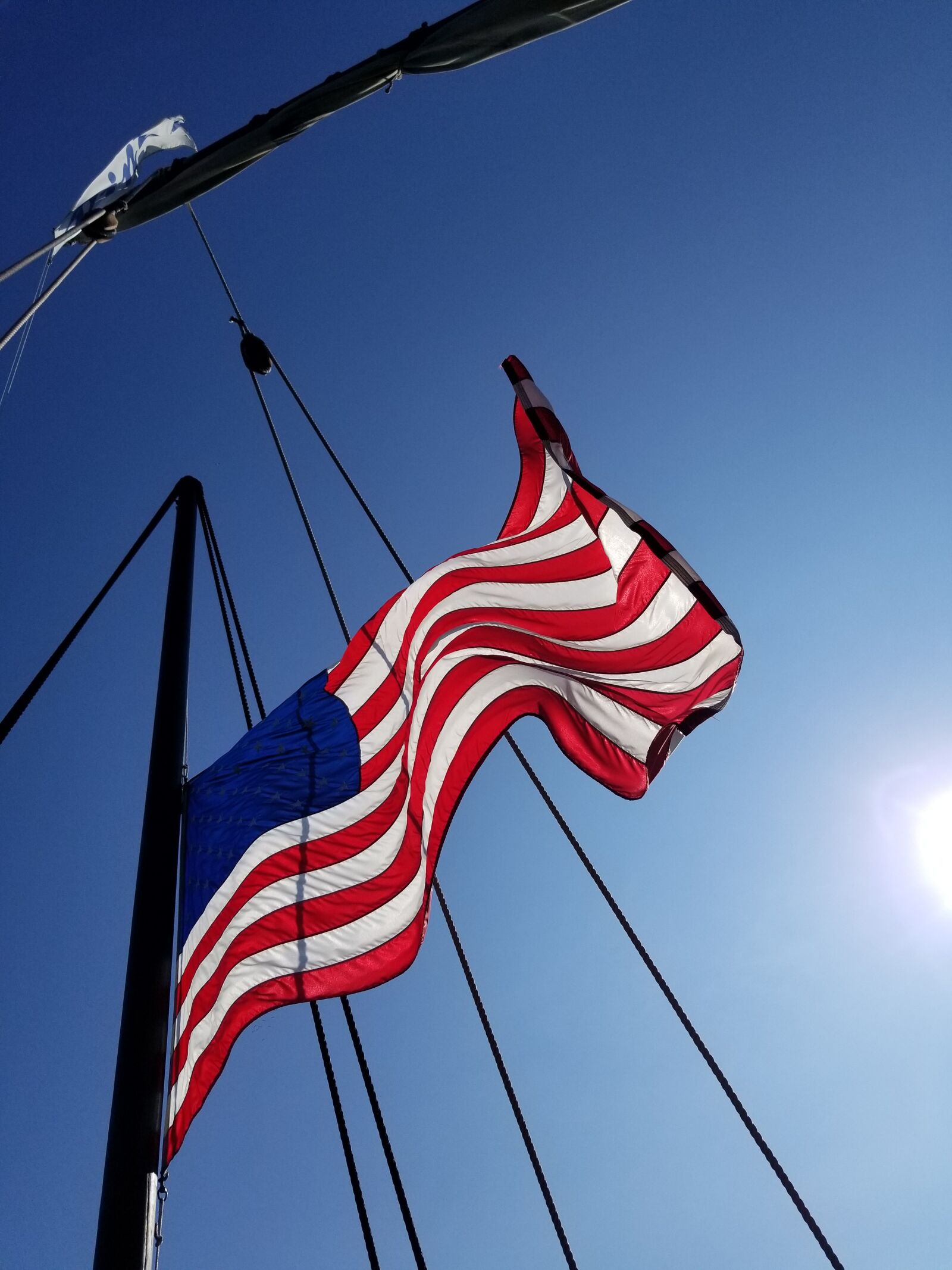 Samsung Galaxy S8+ sample photo. Patriotic, flag, america photography