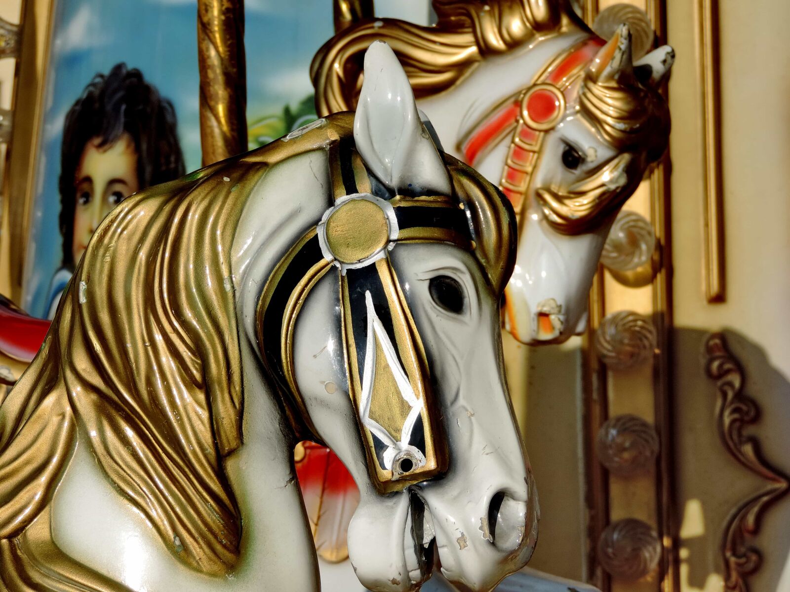 Nikon Coolpix P520 sample photo. Fun, toys, carousel, mechanism photography