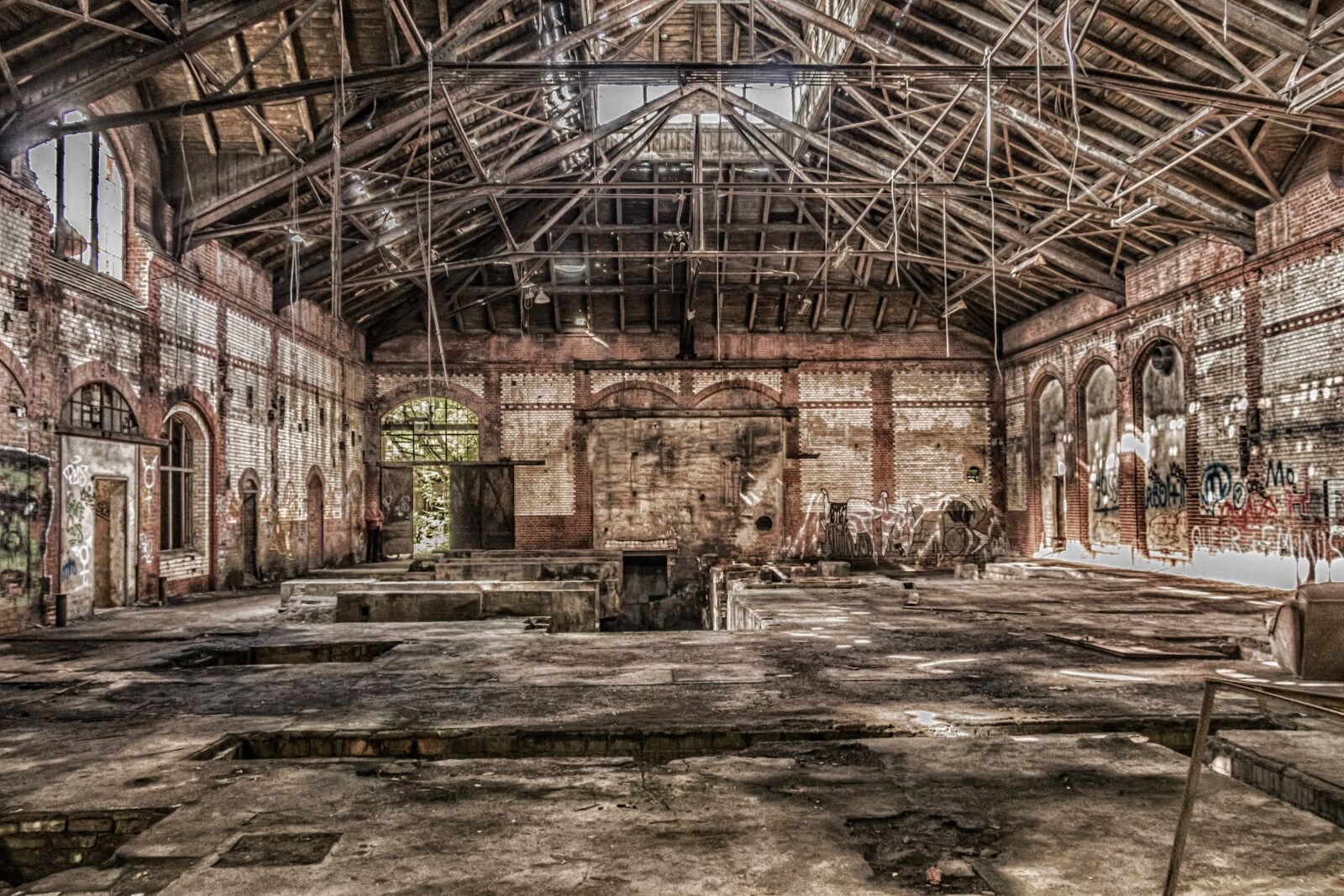 Canon EOS 80D sample photo. Lost places, hall, abandoned photography