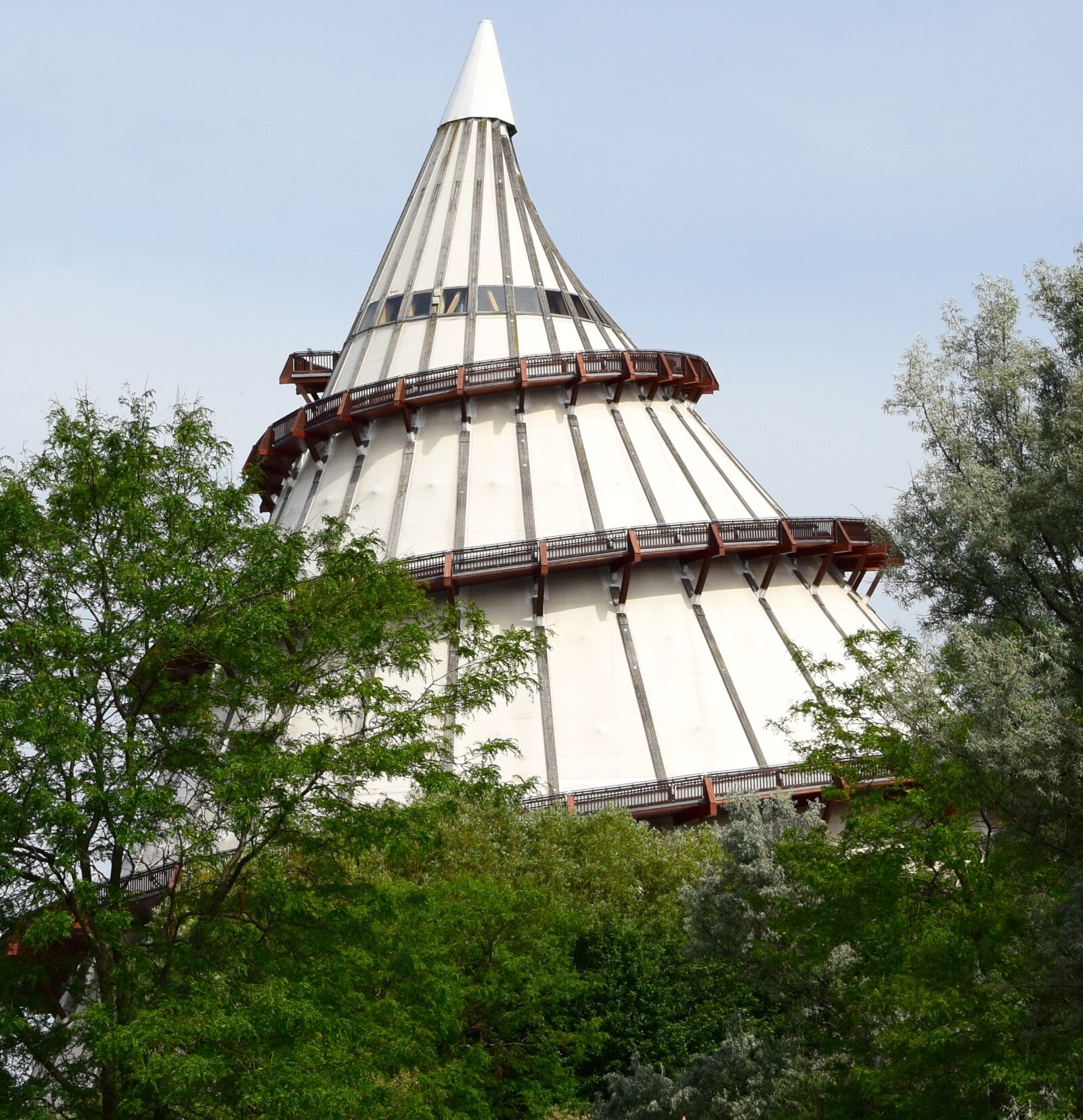 Nikon D5300 sample photo. Building, century tower, elbauenpark photography