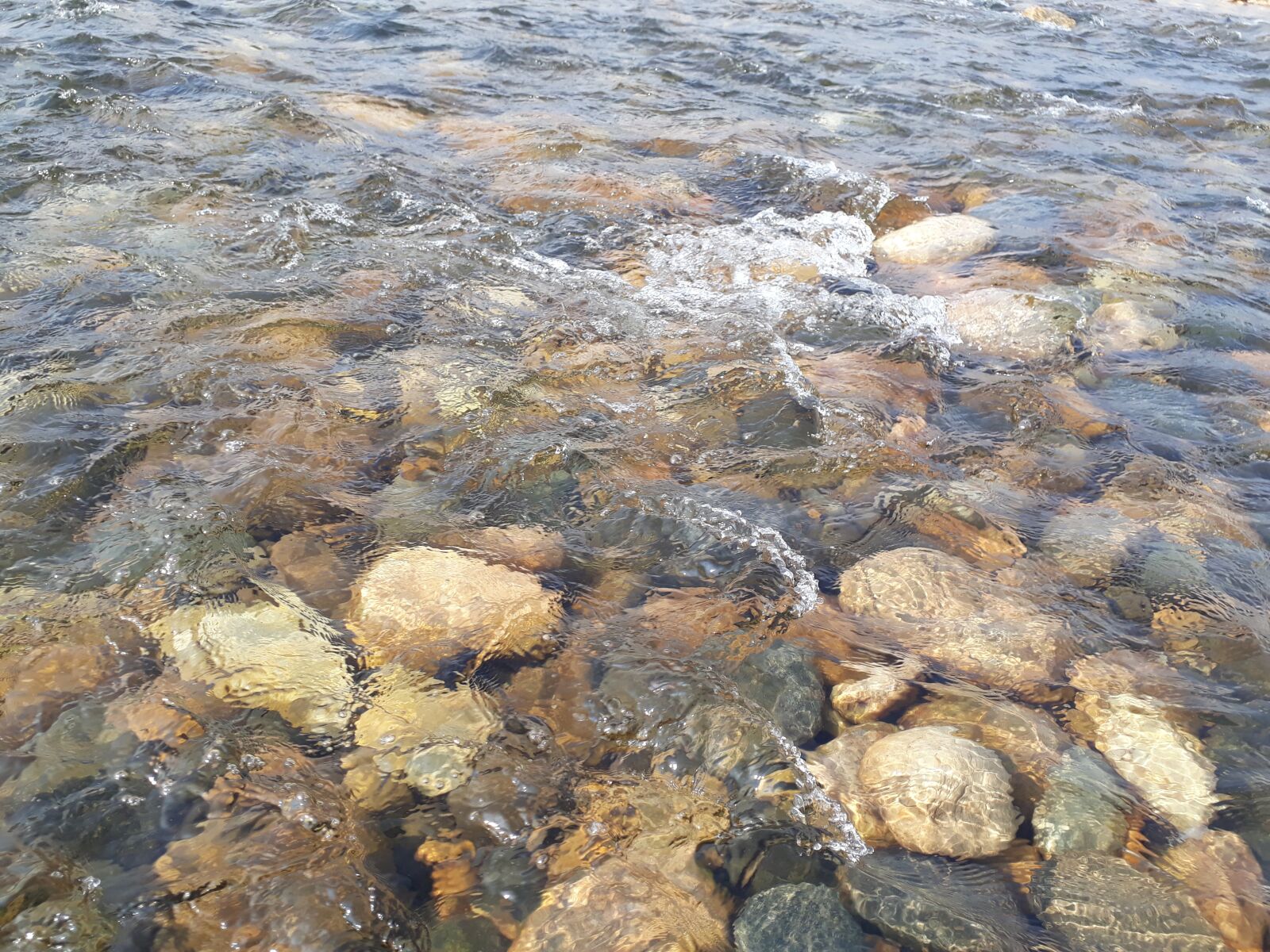 Samsung Galaxy On7 Prime sample photo. Water, rocks, nature photography