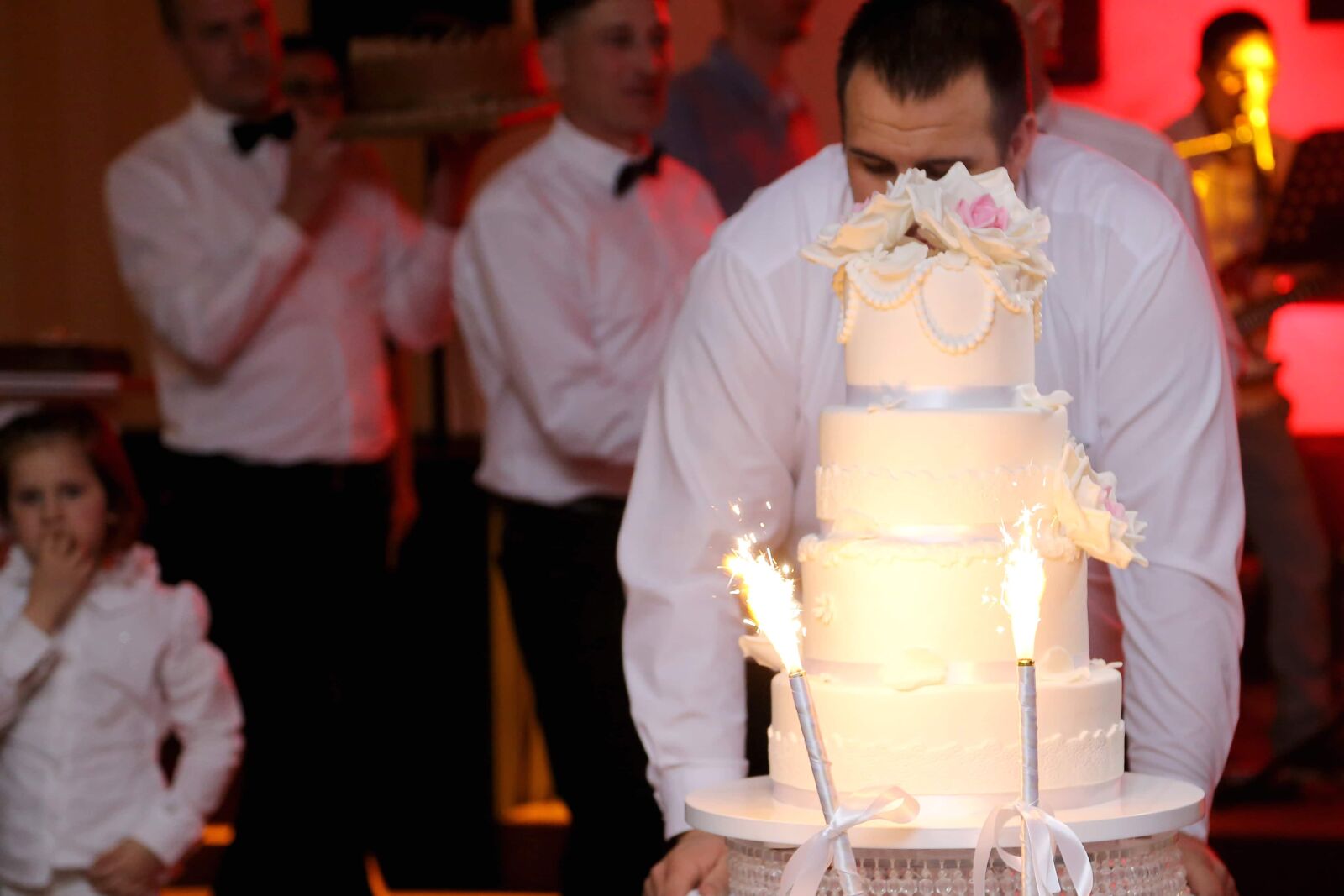Canon EF 24-105mm F4L IS USM sample photo. Wedding cake, wedding, celebration photography
