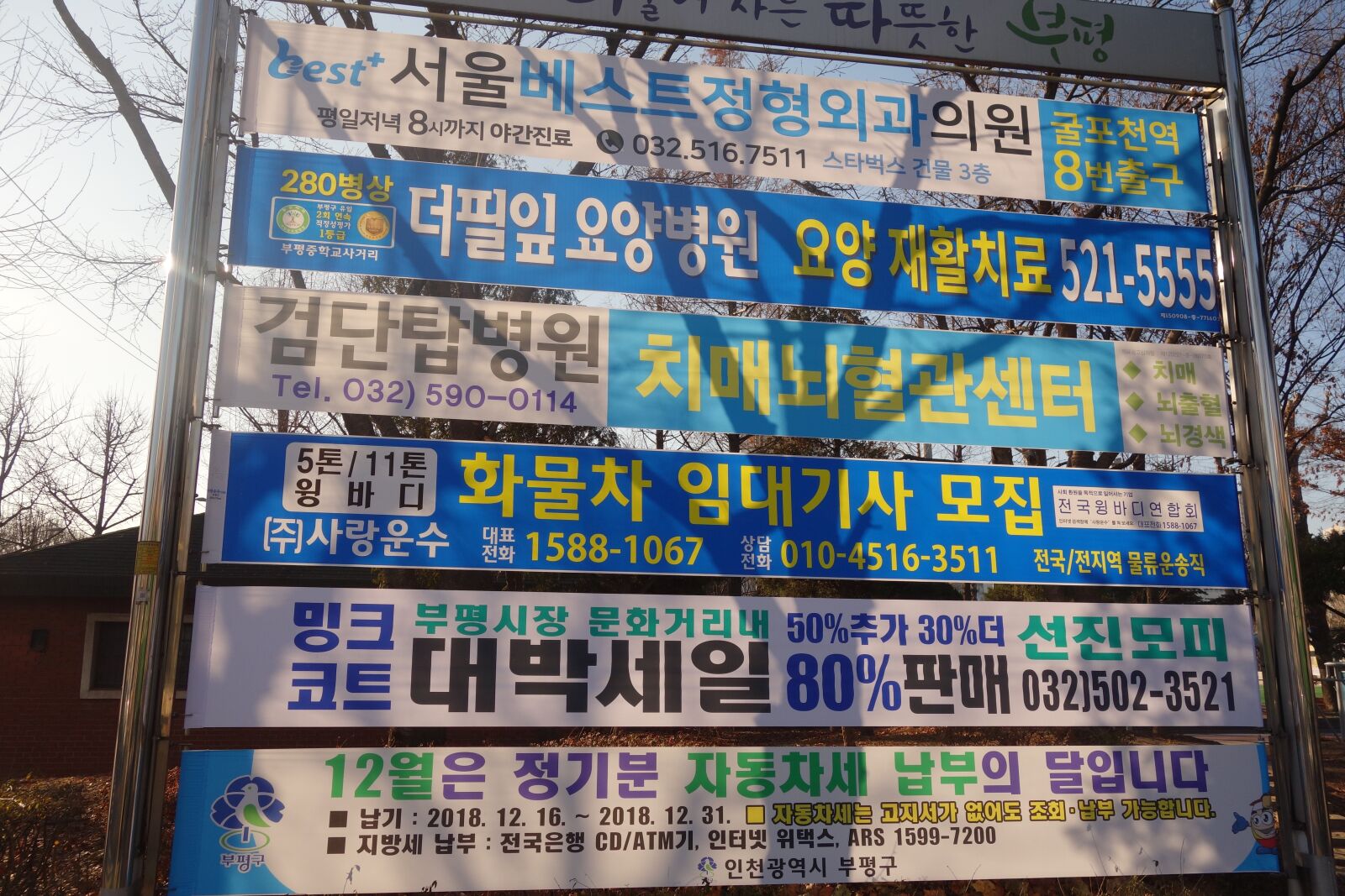 Sony Cyber-shot DSC-RX100 sample photo. South korea, sign board photography