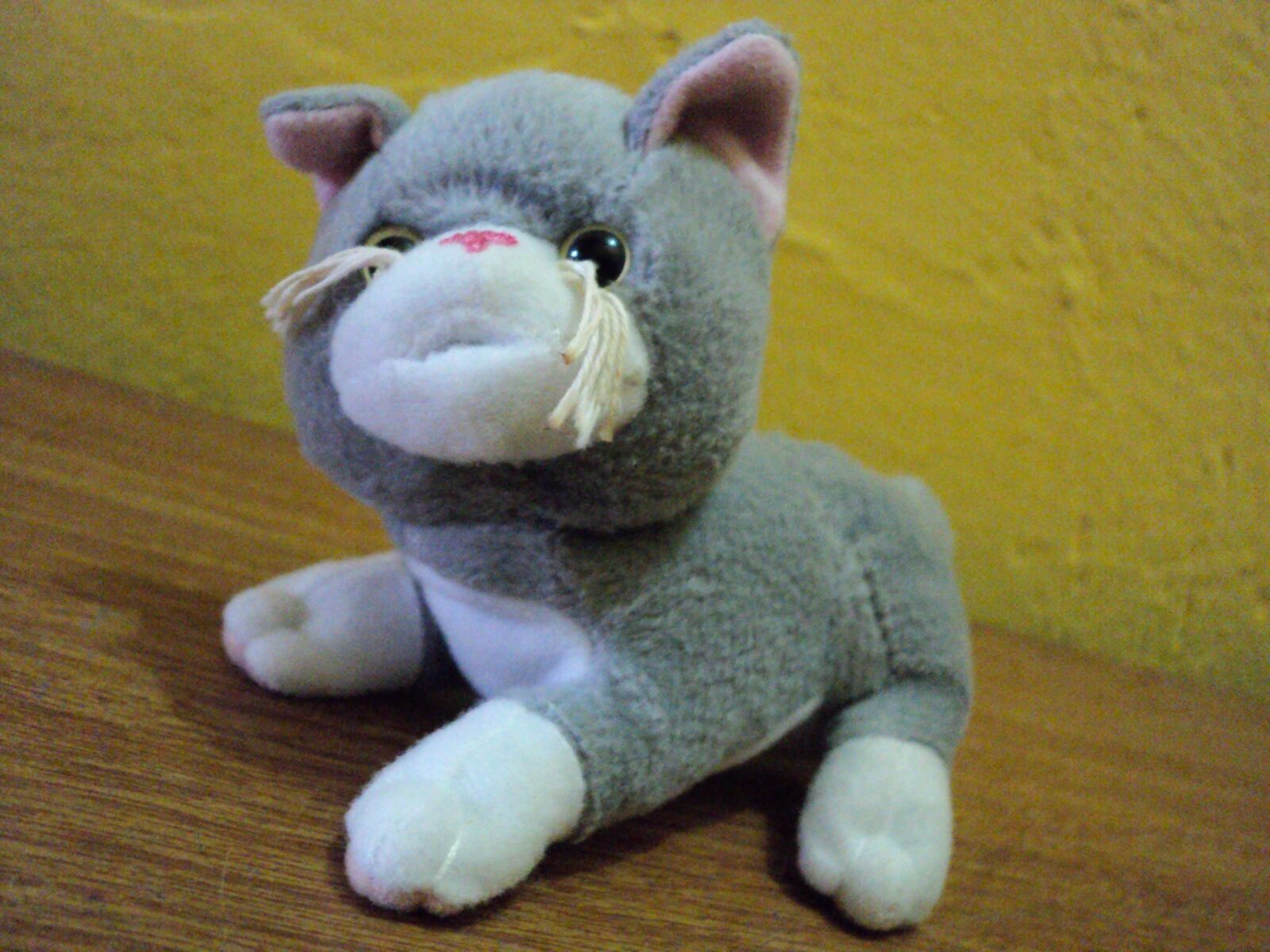 Sony DSC-S2000 sample photo. Plush, cat, cute, toy photography
