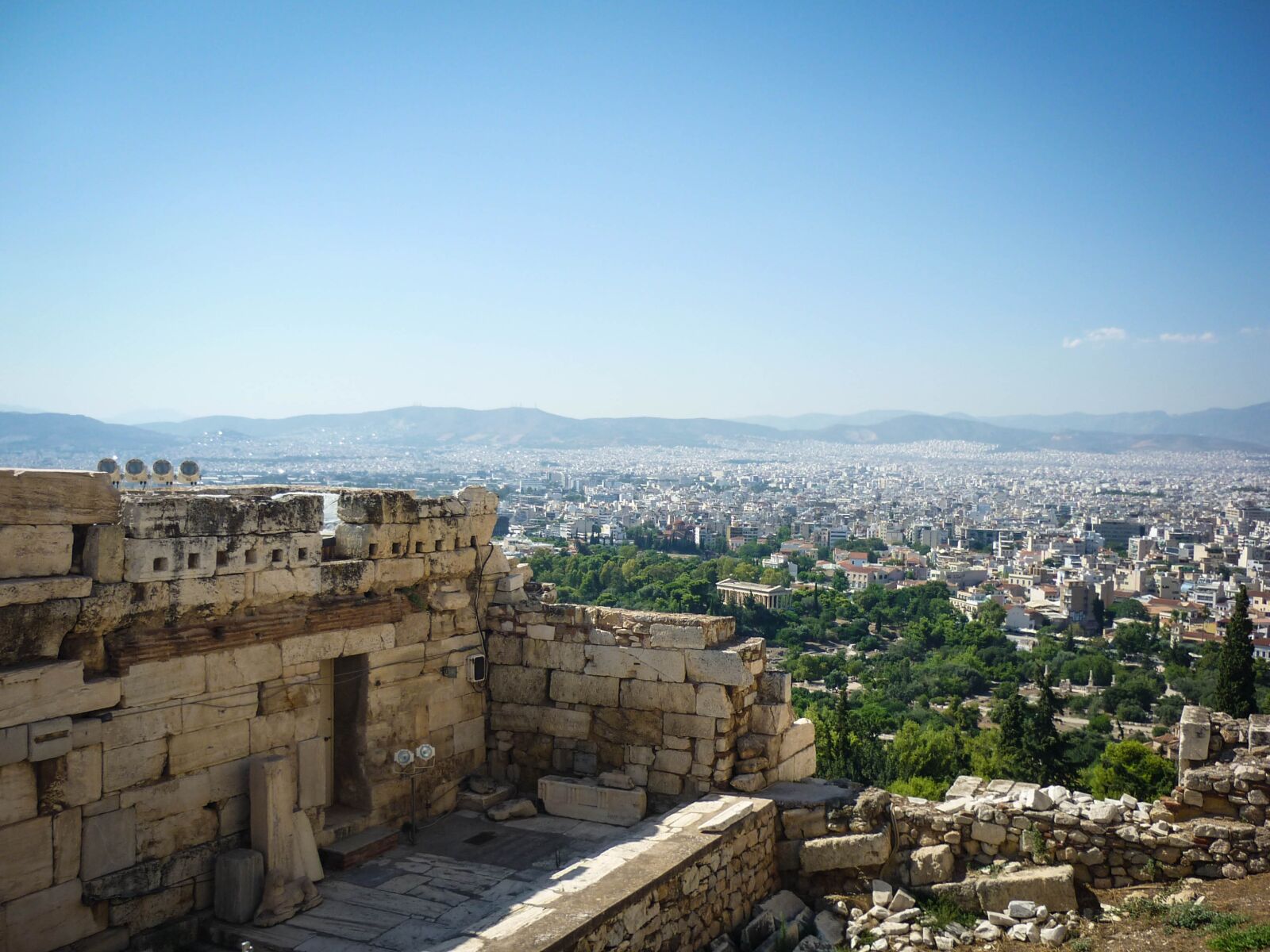 Panasonic DMC-FS4 sample photo. Akropolis, athens, greece photography